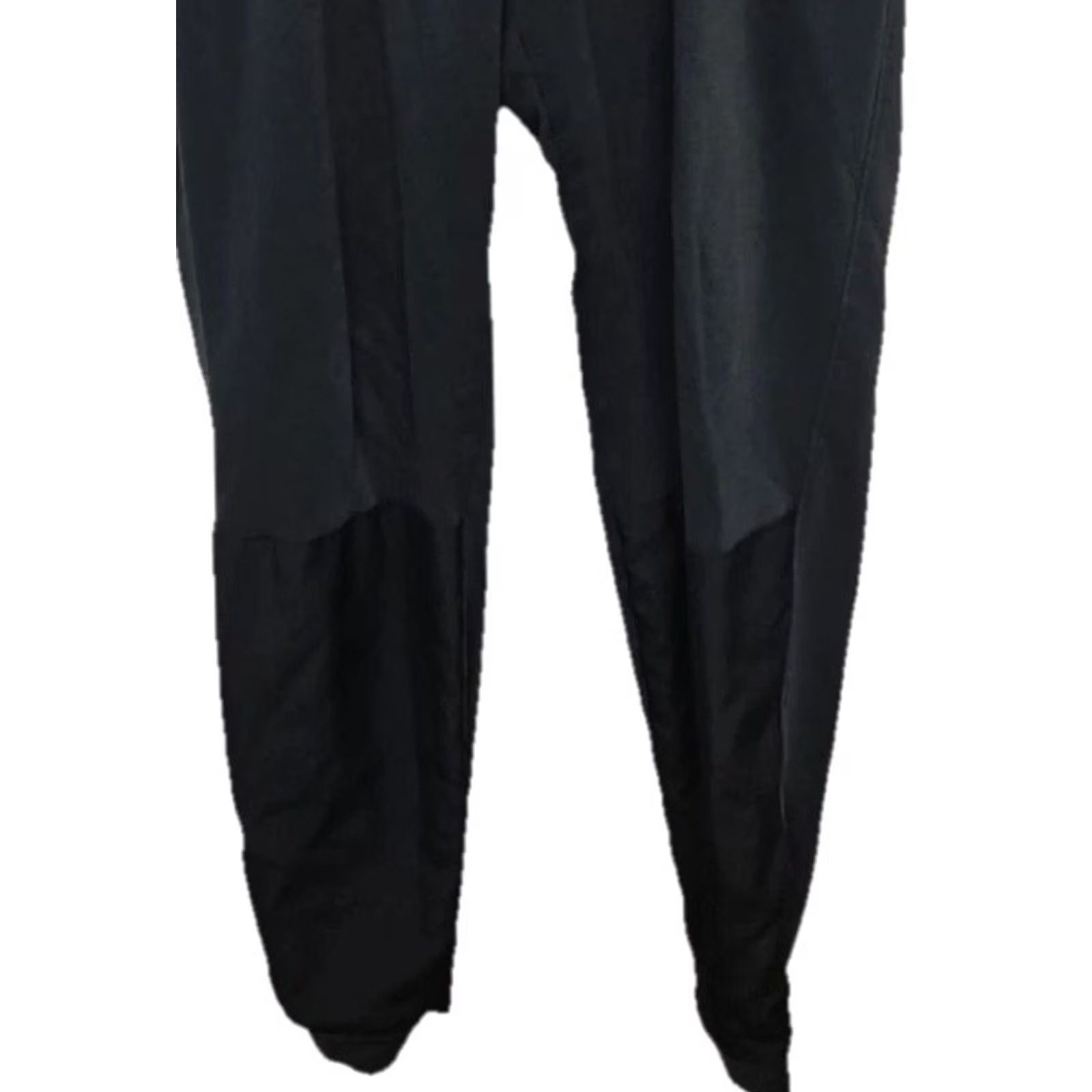 Under Armour Under Armour Men’s Large Black Jogger Sweatpants Logo Athletic Tapered Fleece Cotton Blend Pockets Drawstring Gym & Training Mens Size US 33 - 3 Thumbnail