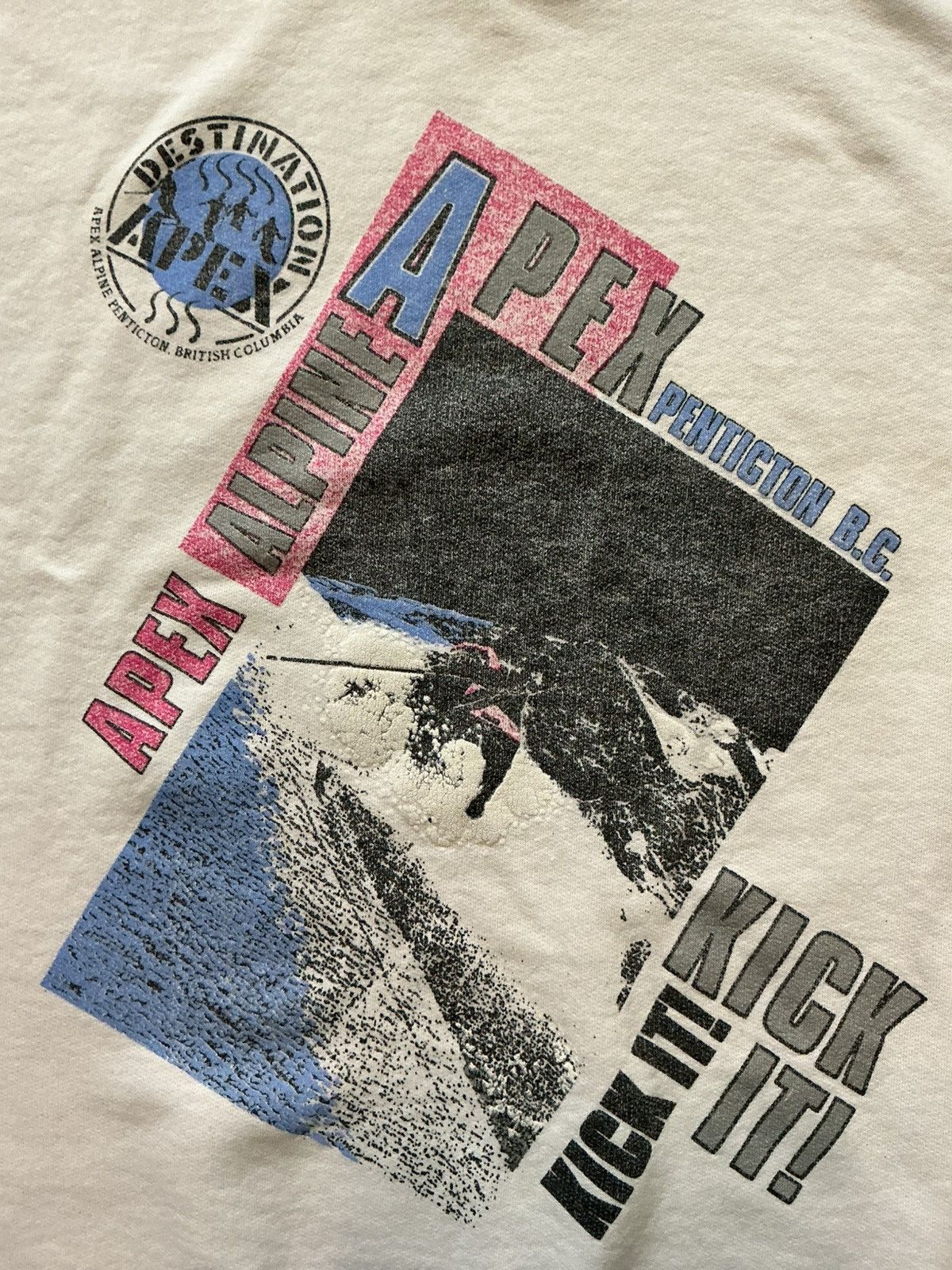 Vintage Vintage Apex Alpine Ski Snowboarding Penticion Sweatshirt Size US XL / EU 56 / 4 - 5 Thumbnail