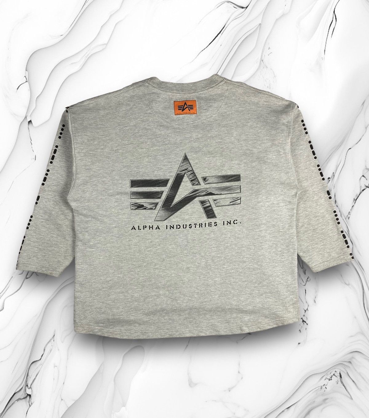 Alpha Industries × Vintage Rare Vintage Alpha Industries Sweatshirt Size XXL Size US XXL / EU 58 / 5 - 1 Thumbnail