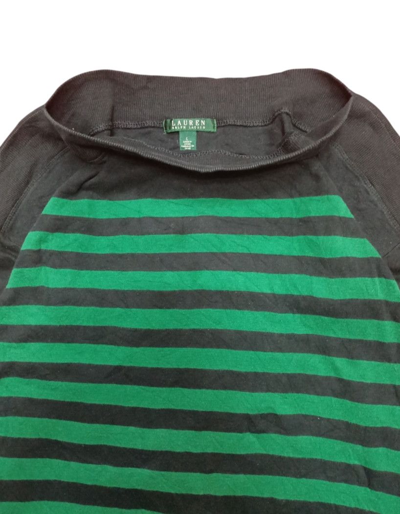 Polo Ralph Lauren × RRL Ralph Lauren × Ralph Lauren RALPH LAUREN LONG SLEEVE SHIRT x STRIPES x DESIGNER Size L / US 10 / IT 46 - 2 Thumbnail