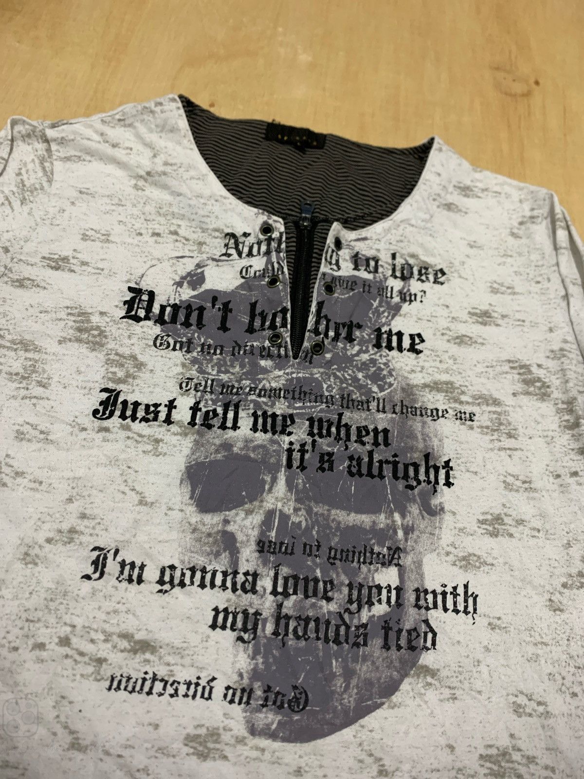 Japanese Brand Y2k Spinash Skull Ifsixwasnine Punk style Longsleeve Size US L / EU 52-54 / 3 - 3 Thumbnail