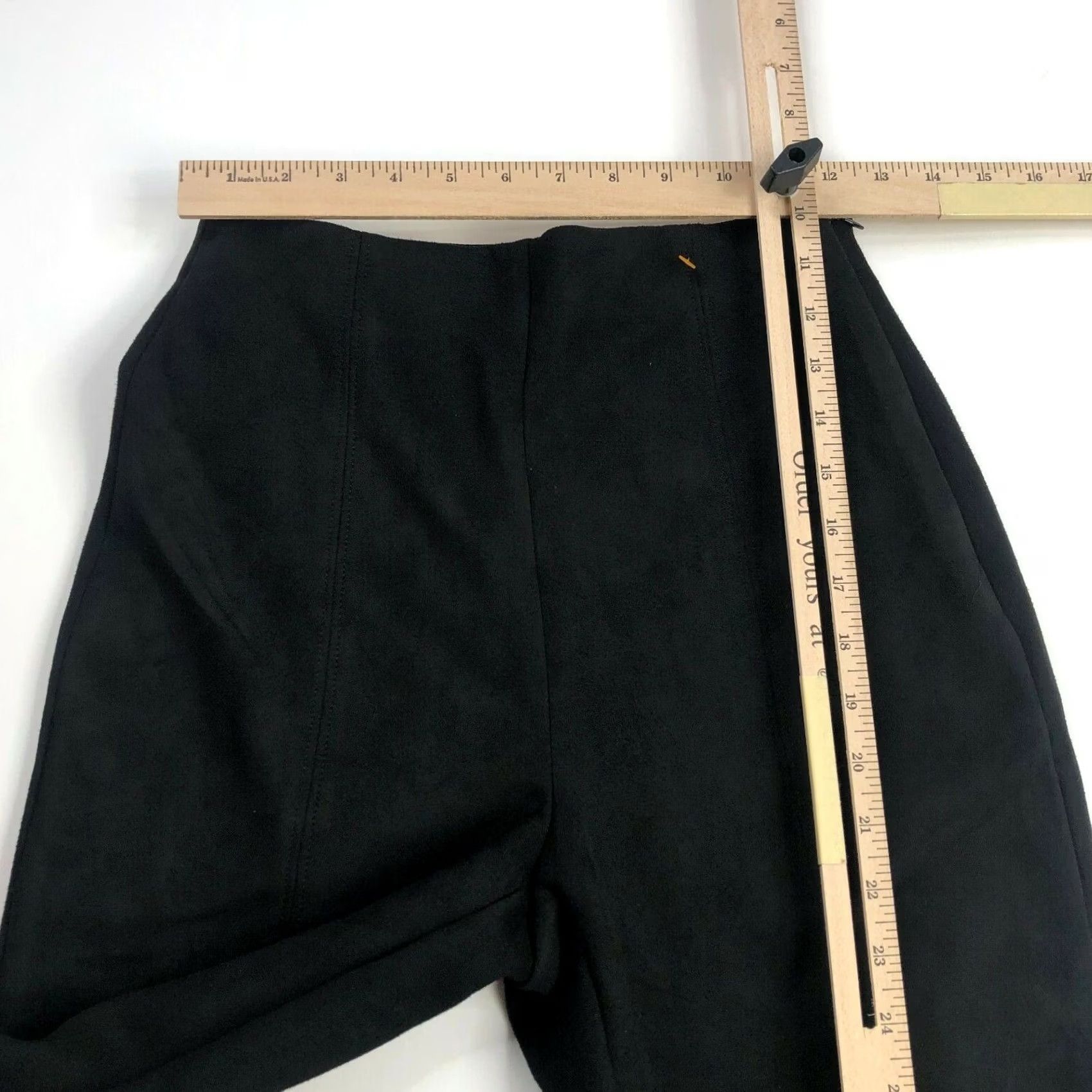 Aritzia Aritzia Babaton Faux Suede Pants Women's 0 Tag Regular Rise High Inseam 27.5 In Zip Pull On Size 42" / US 20 - 6 Thumbnail