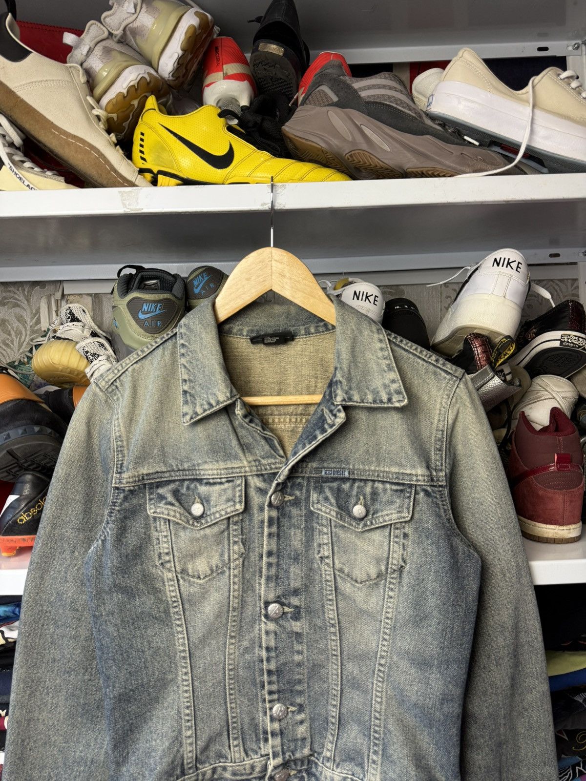 Diesel Vintage Women’s Diesel Denim Jacket Y2K Fabed Size M / US 6-8 / IT 42-44 - 2 Thumbnail