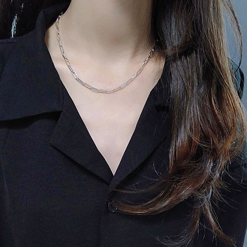 Jewelry Handmade Clavicle Chain Necklace Size ONE SIZE - 4 Thumbnail