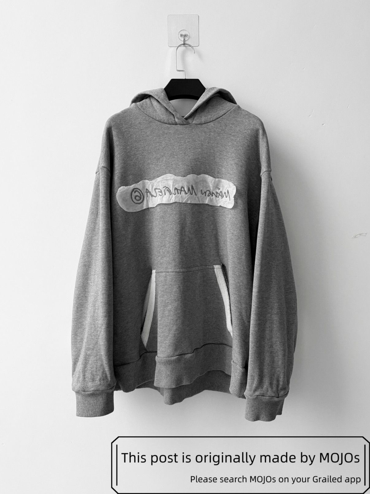 Maison Margiela Sz S Maison Margiela 21AW MM6 Logo Thick Hoodie mojos718 Size US S / EU 44-46 / 1 - 1 Thumbnail