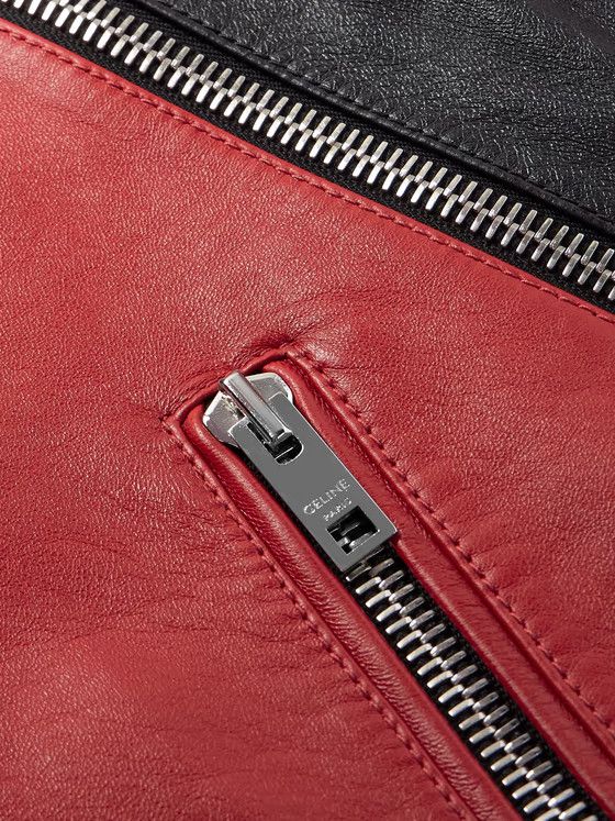 Celine os11x0724 Studded Leather Biker Jacket in Multicolor Size US L / EU 52-54 / 3 - 3 Thumbnail