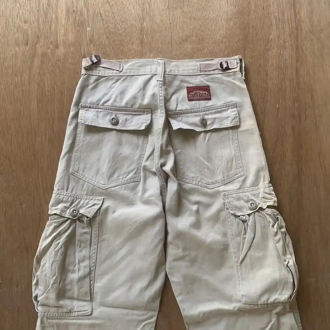 Le Grande Bleu (L.G.B.) KHAKI JUNGLE TROUSERS UTILITY TALON TACTICAL CARGO PANTS Size US 27 - 13 Thumbnail