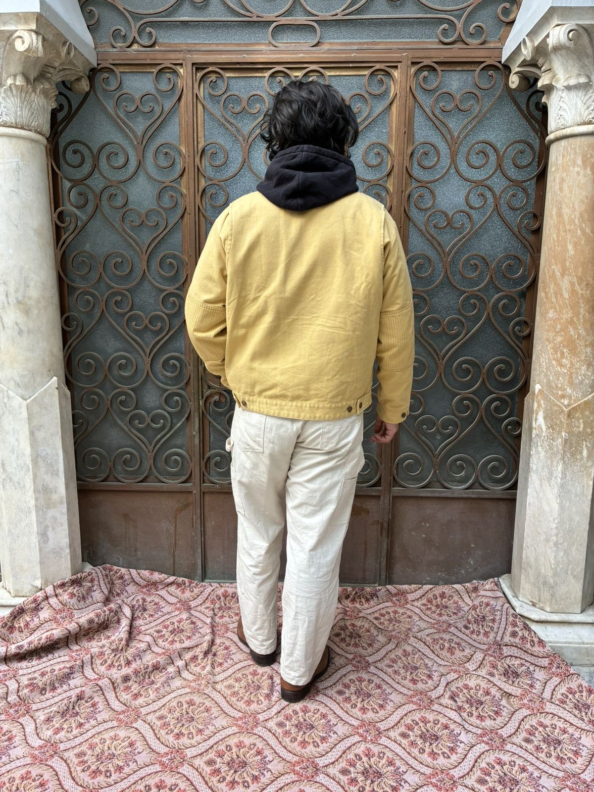 Aime Leon Dore AIMÉ LEON DORE TRAPUNTO CHORE JACKET IN RATTAN PALE YELLOW Size US M / EU 48-50 / 2 - 8 Thumbnail