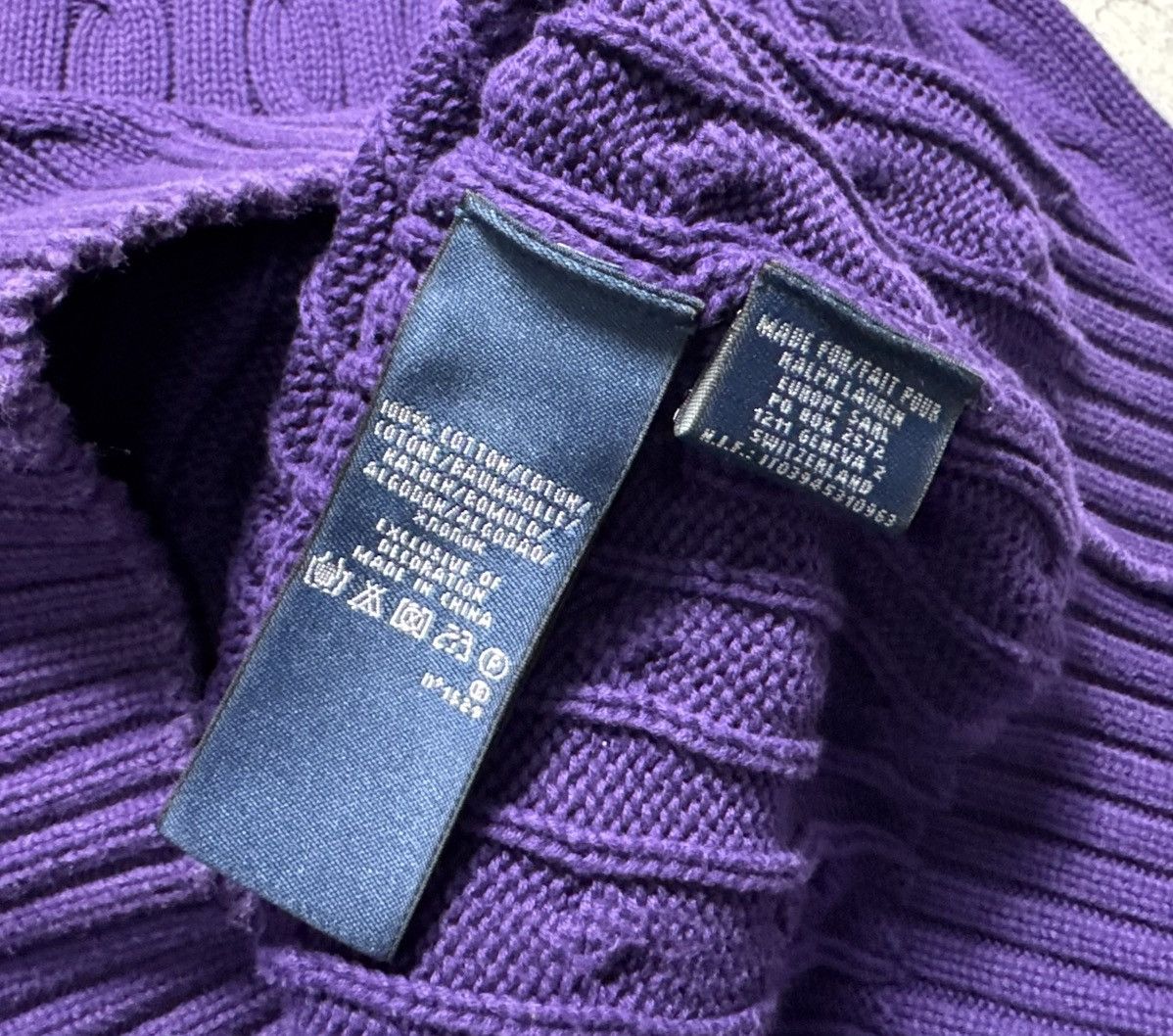 Ralph Lauren Ralph Lauren Sport Cable Knitted Women’s Sweater Size XL / US 12-14 / IT 48-50 - 6 Thumbnail
