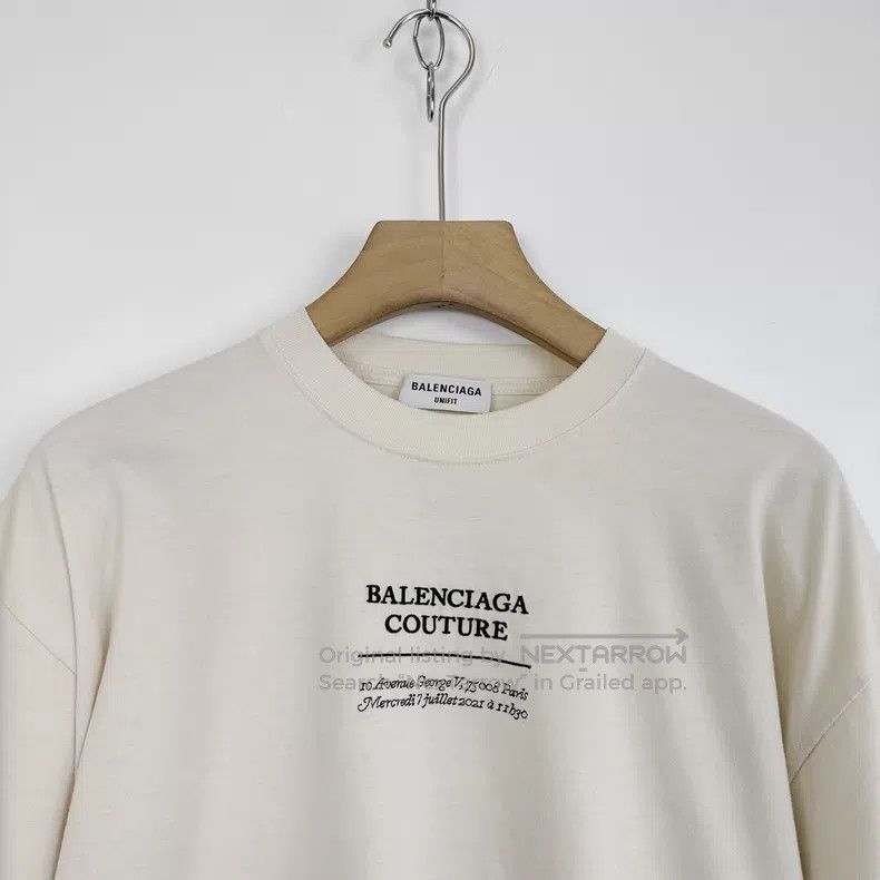 Balenciaga Balenciaga Classic letter print logo short sleeve Size US XXS / EU 40 - 3 Thumbnail