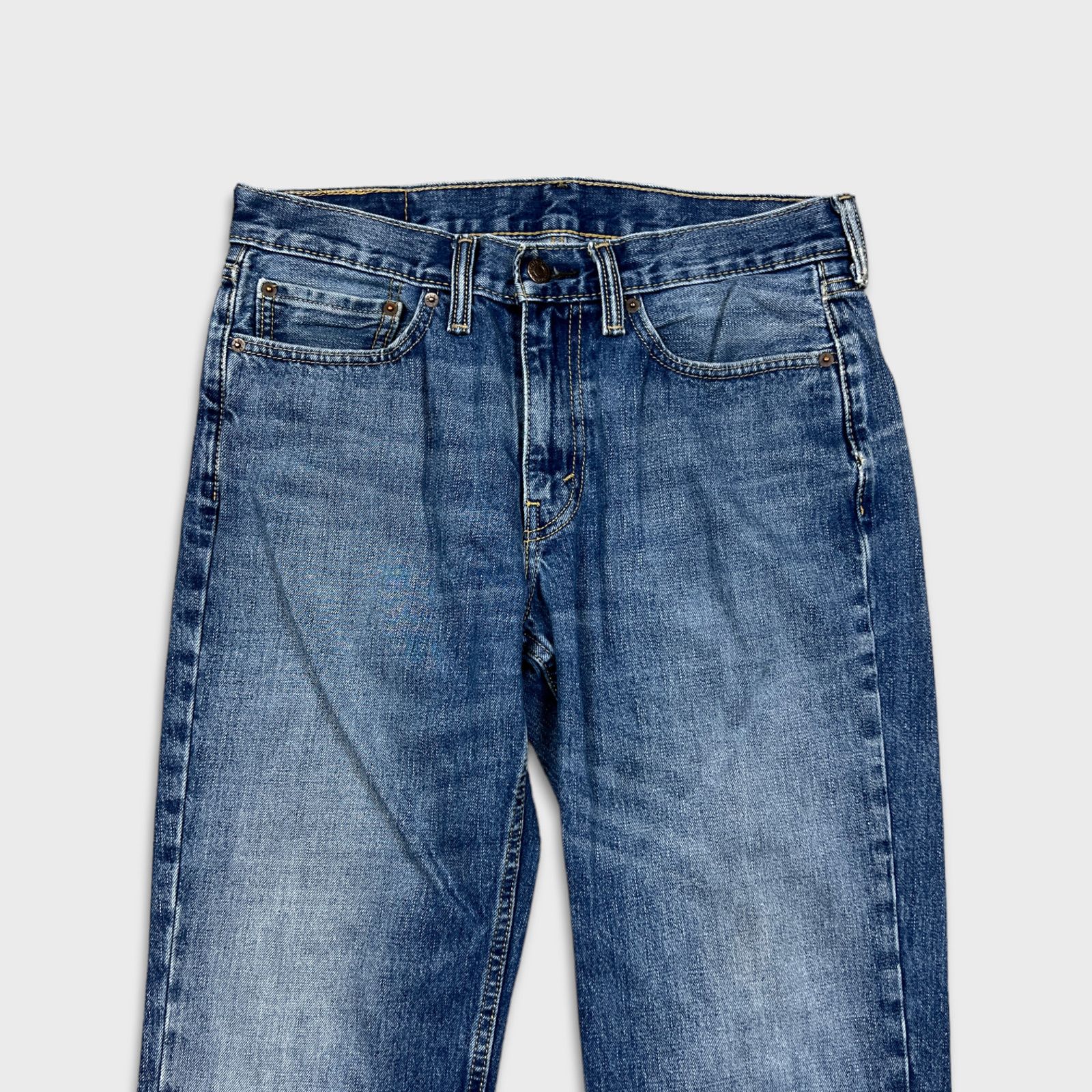 Levi's × Vintage Levi's 514 Jeans 32x31 Straight Fit American Denim Pants Size US 32 / EU 48 - 2 Thumbnail