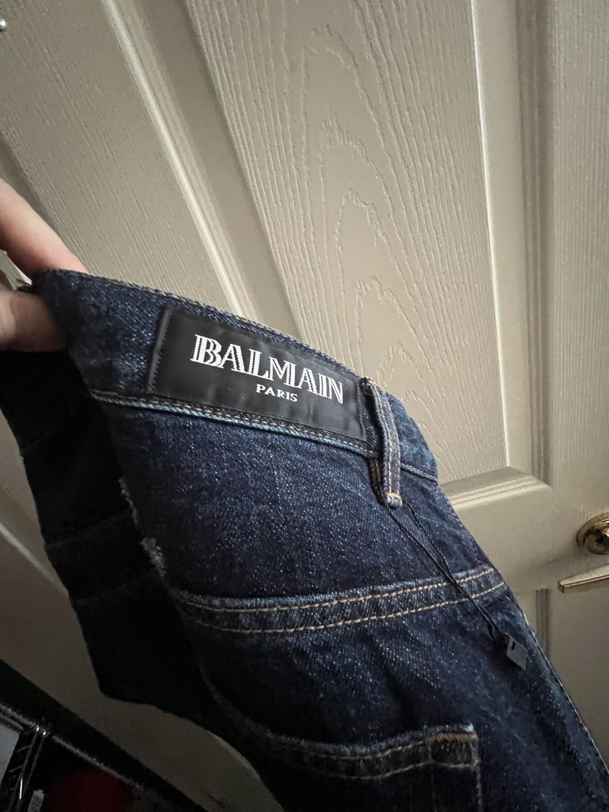 Balmain Balmain Cropped Denim Size US 30 / EU 46 - 3 Thumbnail