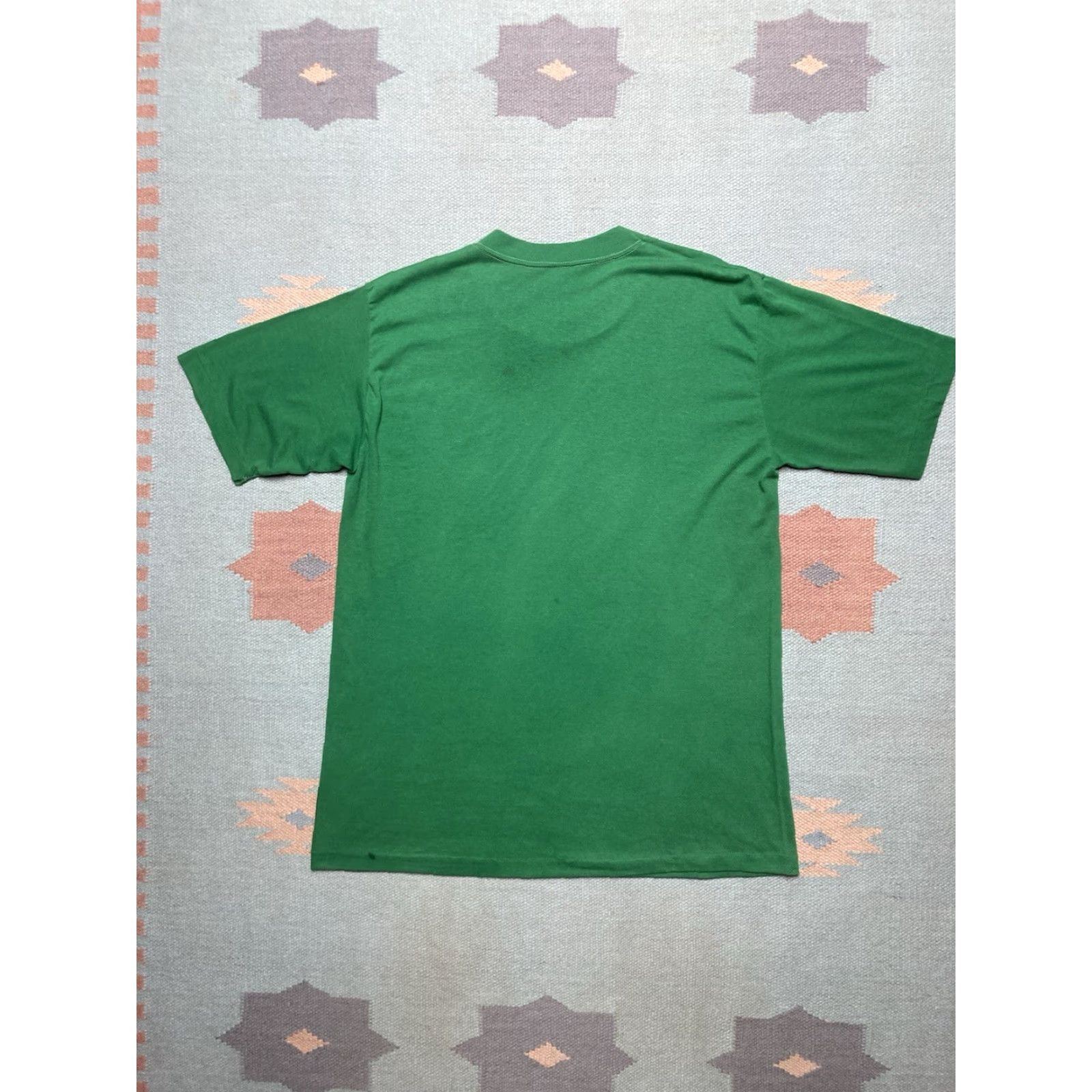 Vintage VINTAGE 70s 80s T-SHIRT Trinity Community Church Detroit Michigan Green L Mens Size US L / EU 52-54 / 3 - 6 Thumbnail