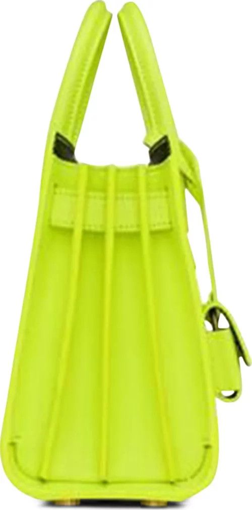 Saint Laurent Paris o1b1hav110724 Size: OS / Embossed Leather Bag in Light Green Size ONE SIZE - 3 Thumbnail