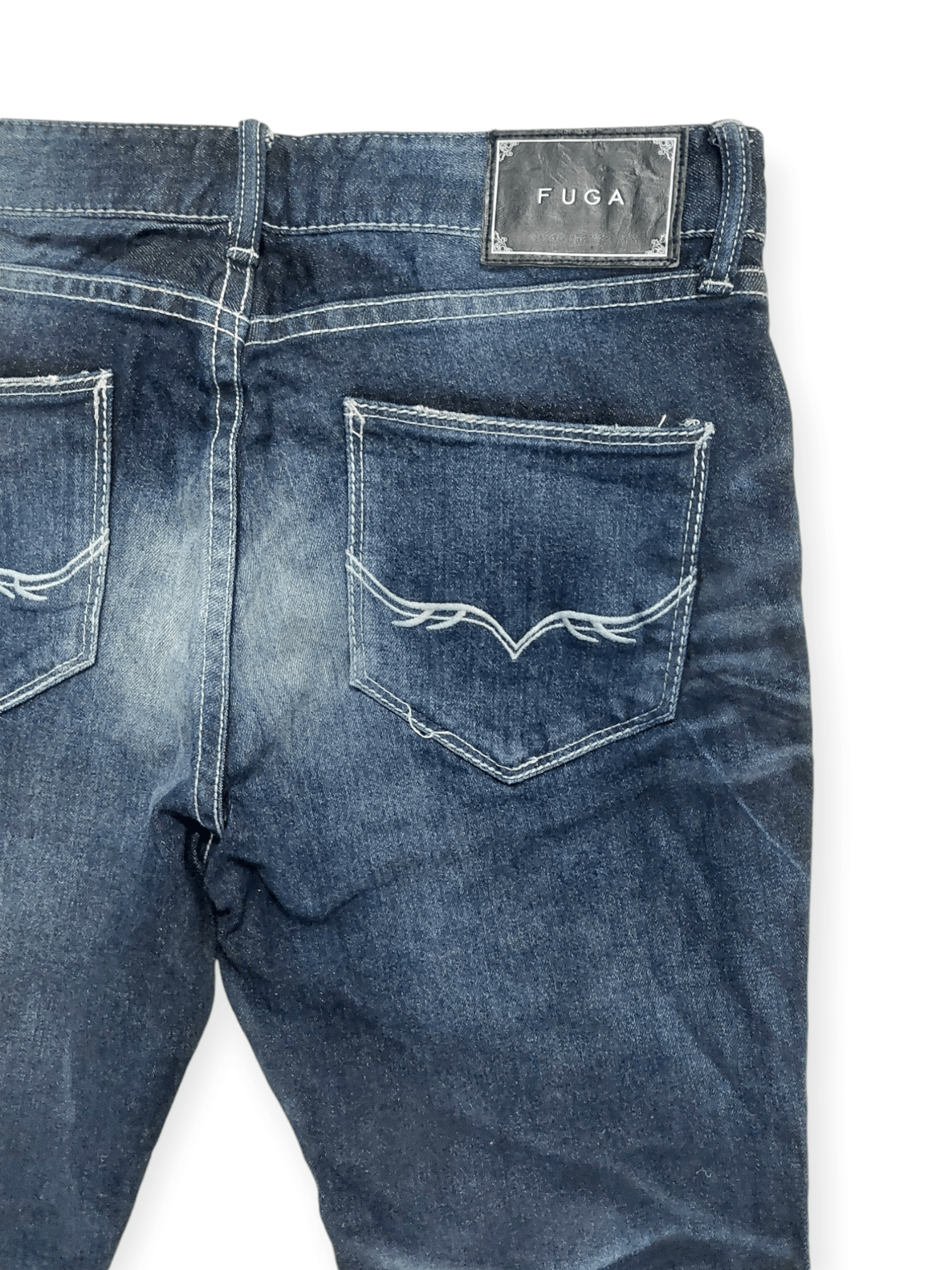GOSTAR DE FUGA × Japanese Brand × Vintage FUGA Spiral Distressed Denim Size US 32 / EU 48 - 13 Thumbnail