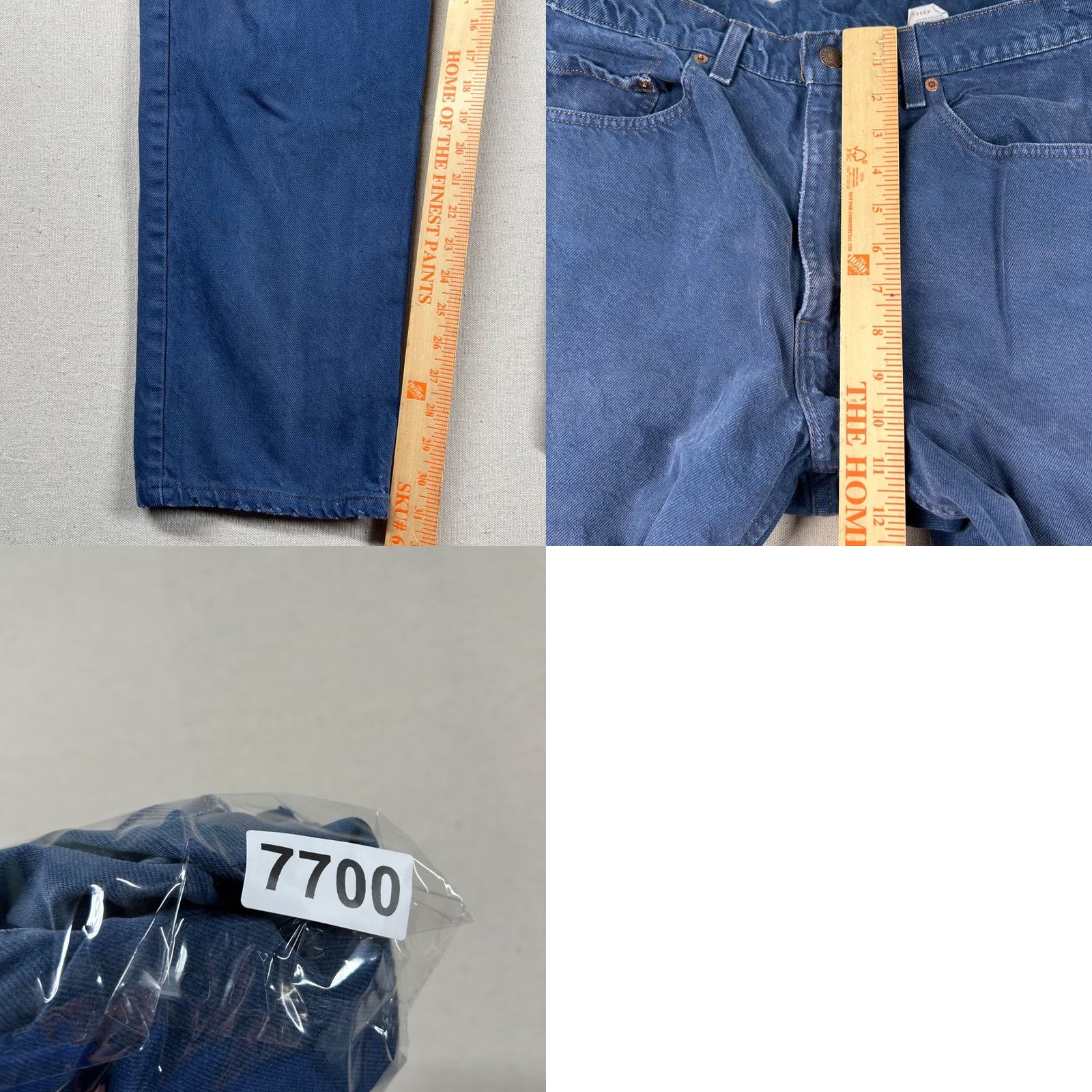 Levi's VINTAGE Levi's 550 Jeans Mens 34x32 Relaxed Fit USA Made Denim Blue 5-Pocket 31 Inseam 90s Style Mens Jeans Size US 34 / EU 50 - 8 Thumbnail