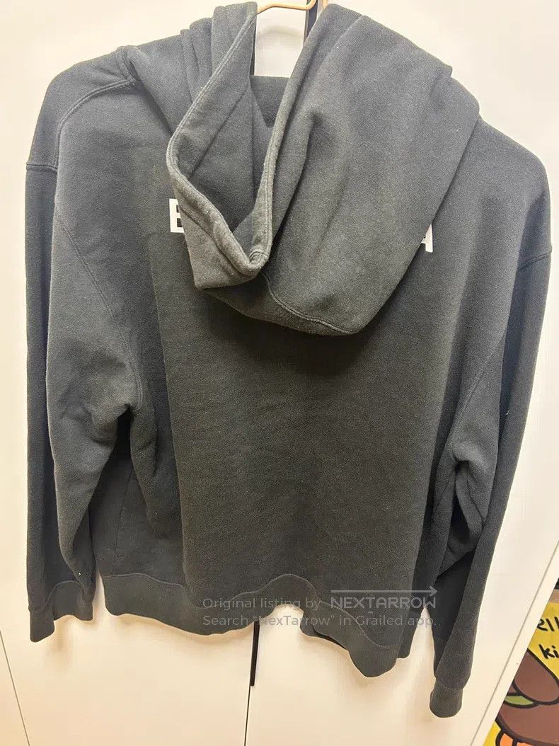 Balenciaga Balenciaga Black Hooded Sweatshirt Size US L / EU 52-54 / 3 - 6 Thumbnail