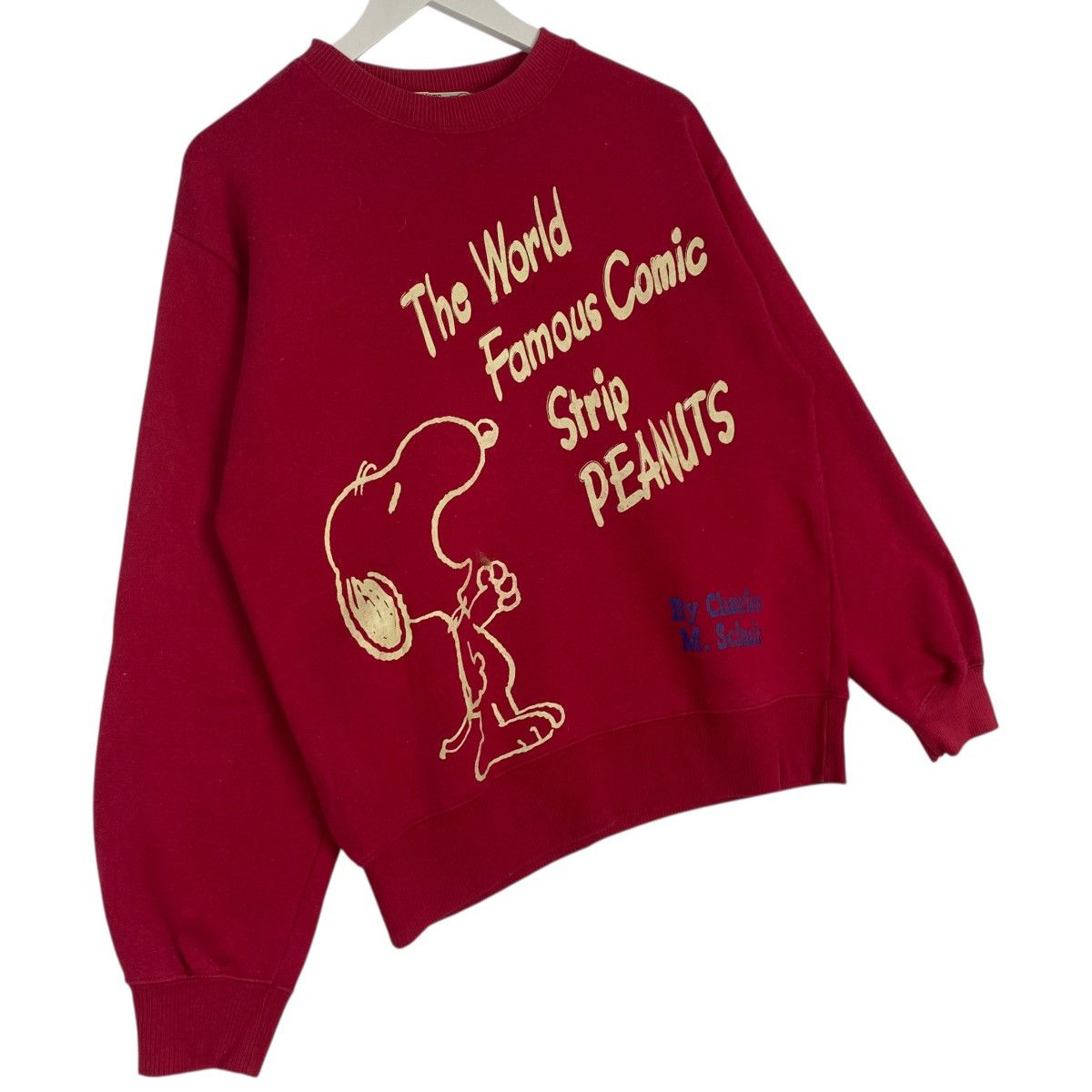 Other Vintage Peanuts Snoopy Crewneck Sweatshirt Red Size US S / EU 44-46 / 1 - 3 Thumbnail
