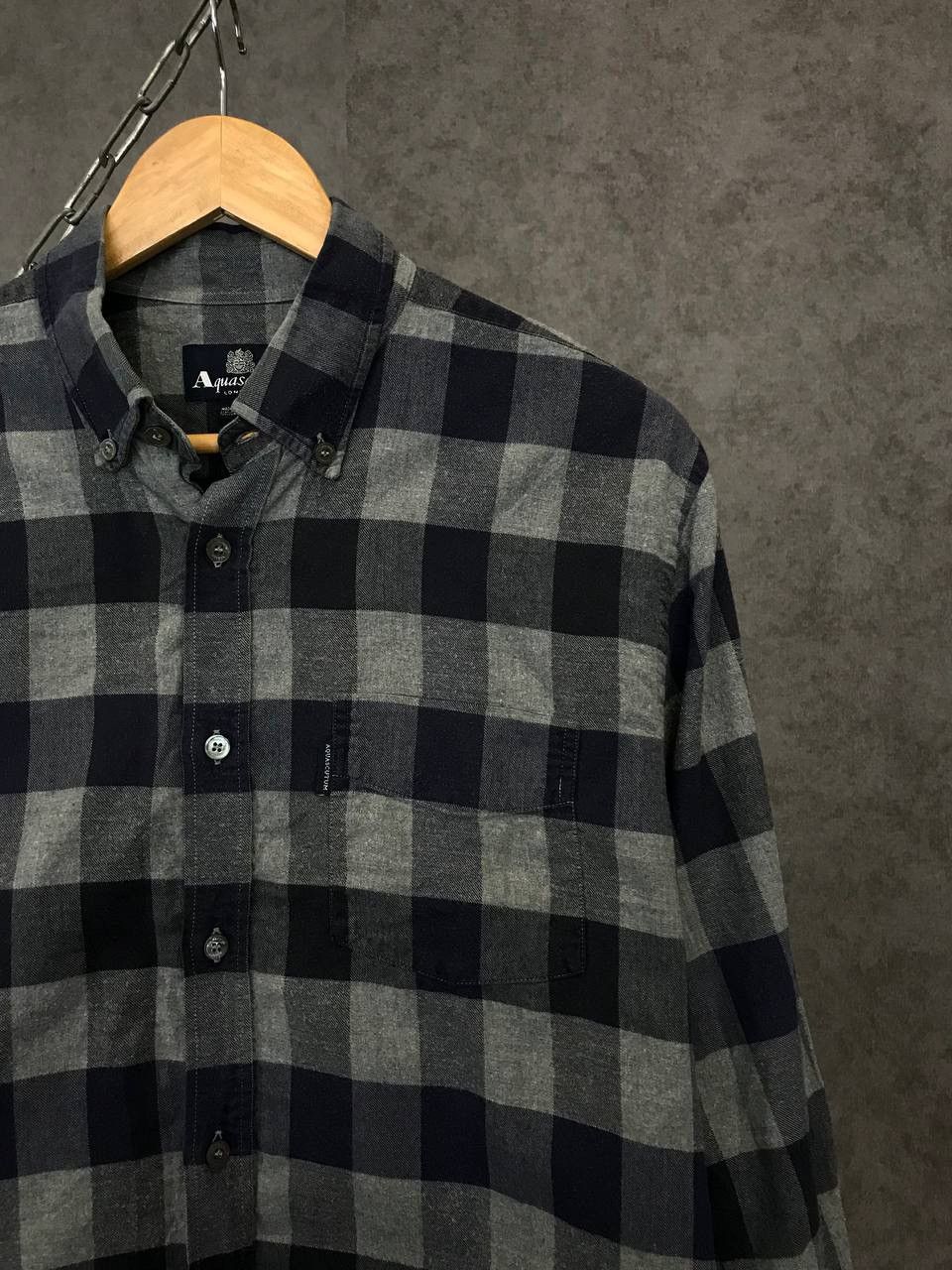 Aquascutum Aquascutum streetwear casual shirt Size US L / EU 52-54 / 3 - 2 Thumbnail
