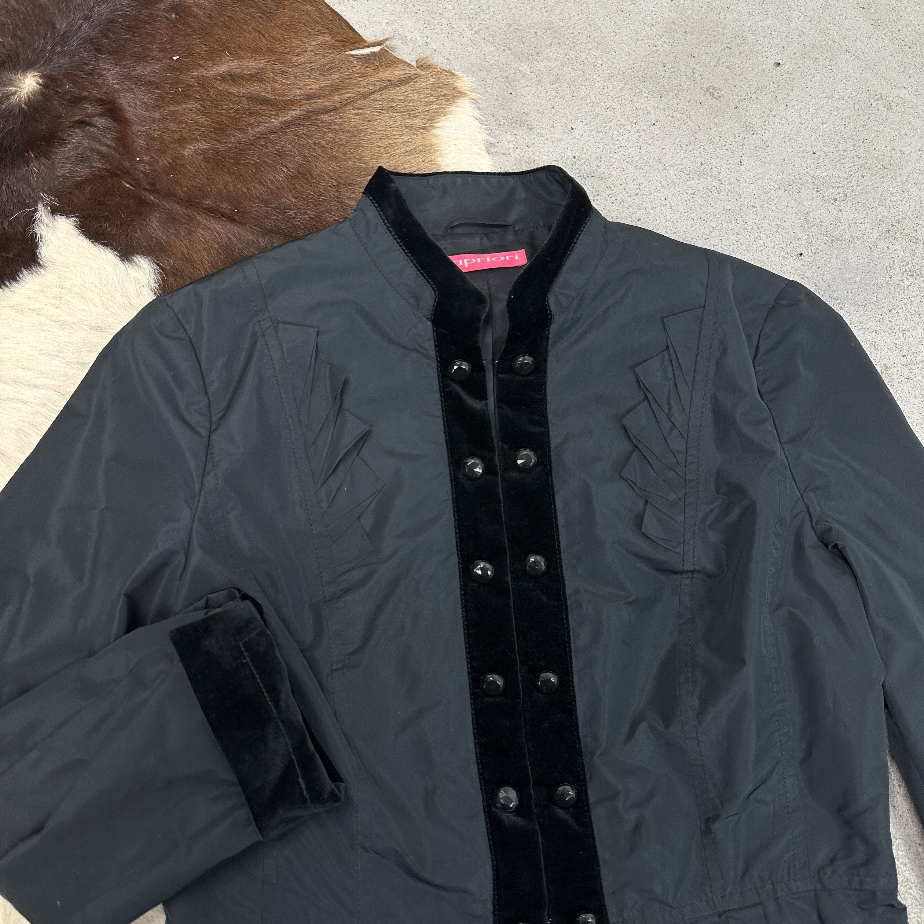Vintage Vintage Avant Garde Opium Officer Nylon Jacket 00s Size M / US 6-8 / IT 42-44 - 4 Thumbnail