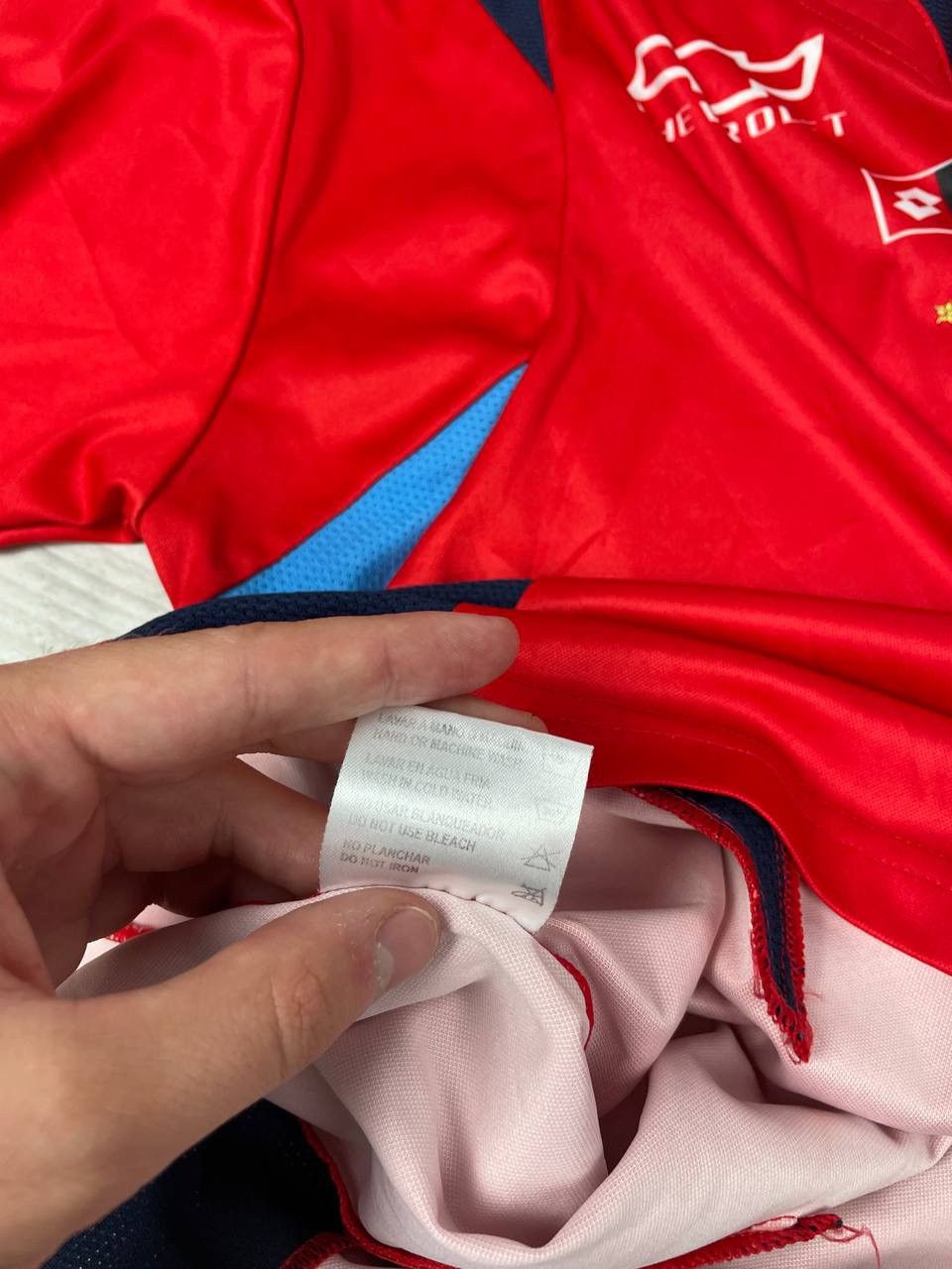 Lotto Sport Lotto El Nacional de Quito 2010 2012 Home Shirt Jersey Size US L / EU 52-54 / 3 - 10 Thumbnail