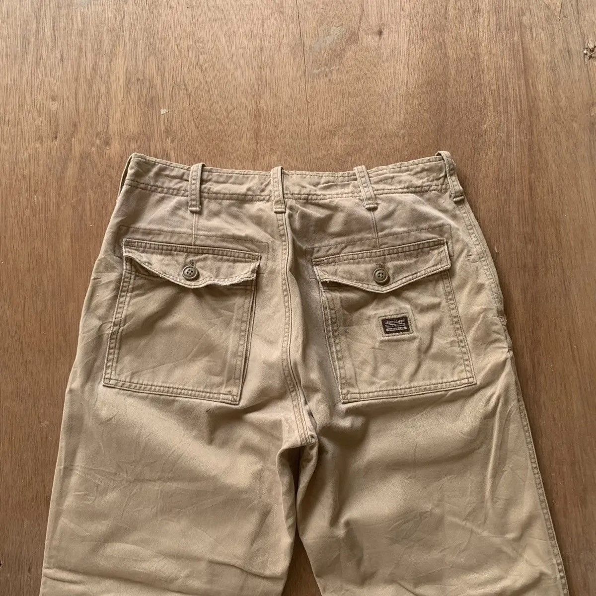 Abercrombie & Fitch ABERCROMBIE & FITCH TROUSERS BLANK BUTTON FLY BAGGY PANTS Size US 30 / EU 46 - 7 Thumbnail