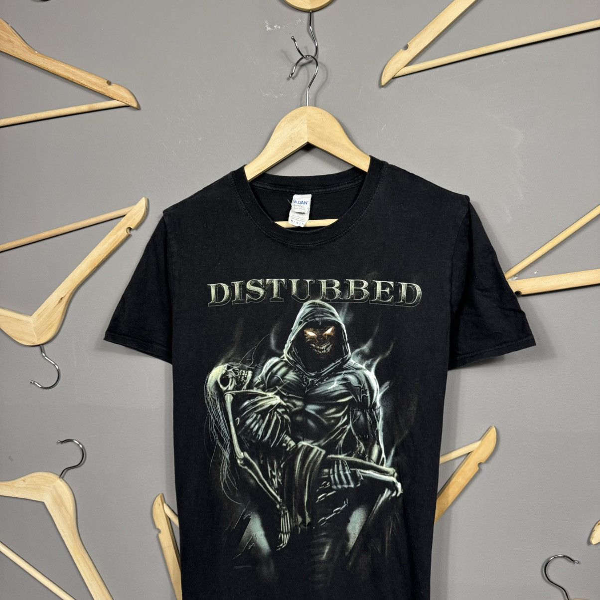 Band Tees × Vintage Disturbed Y2K Band Graphic T-Shirt Size US M / EU 48-50 / 2 - 4 Thumbnail