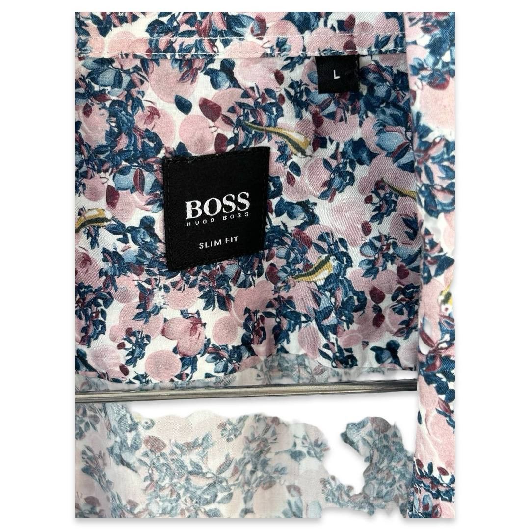 Hugo Boss Boss pattern shirt #539 Size US L / EU 52-54 / 3 - 2 Thumbnail
