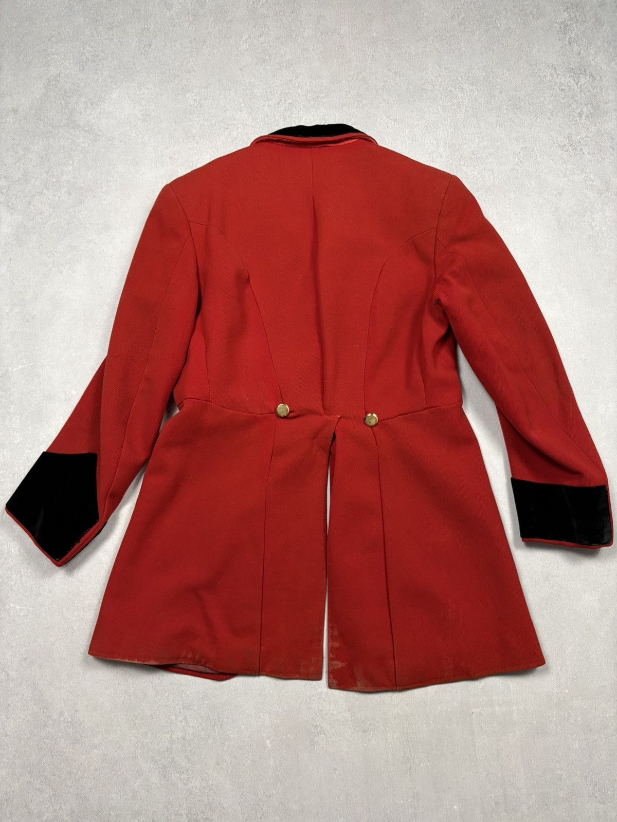 Vintage 50s Red Fox Hunting Riding Coat Equestrian Tailcoat PKZ 1995 Size US M / EU 48-50 / 2 - 2 Thumbnail