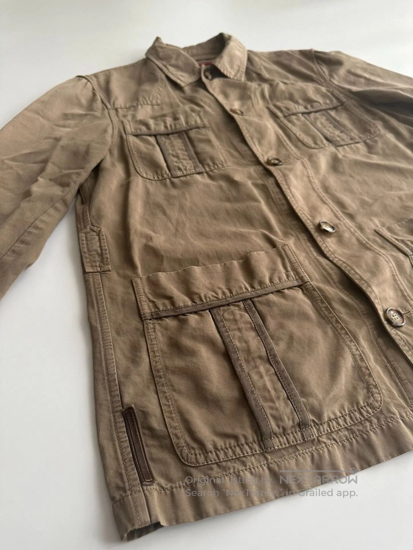 Prada PRADA 00s Four Pocket Hunting Jacket. Size US XL / EU 56 / 4 - 2 Thumbnail