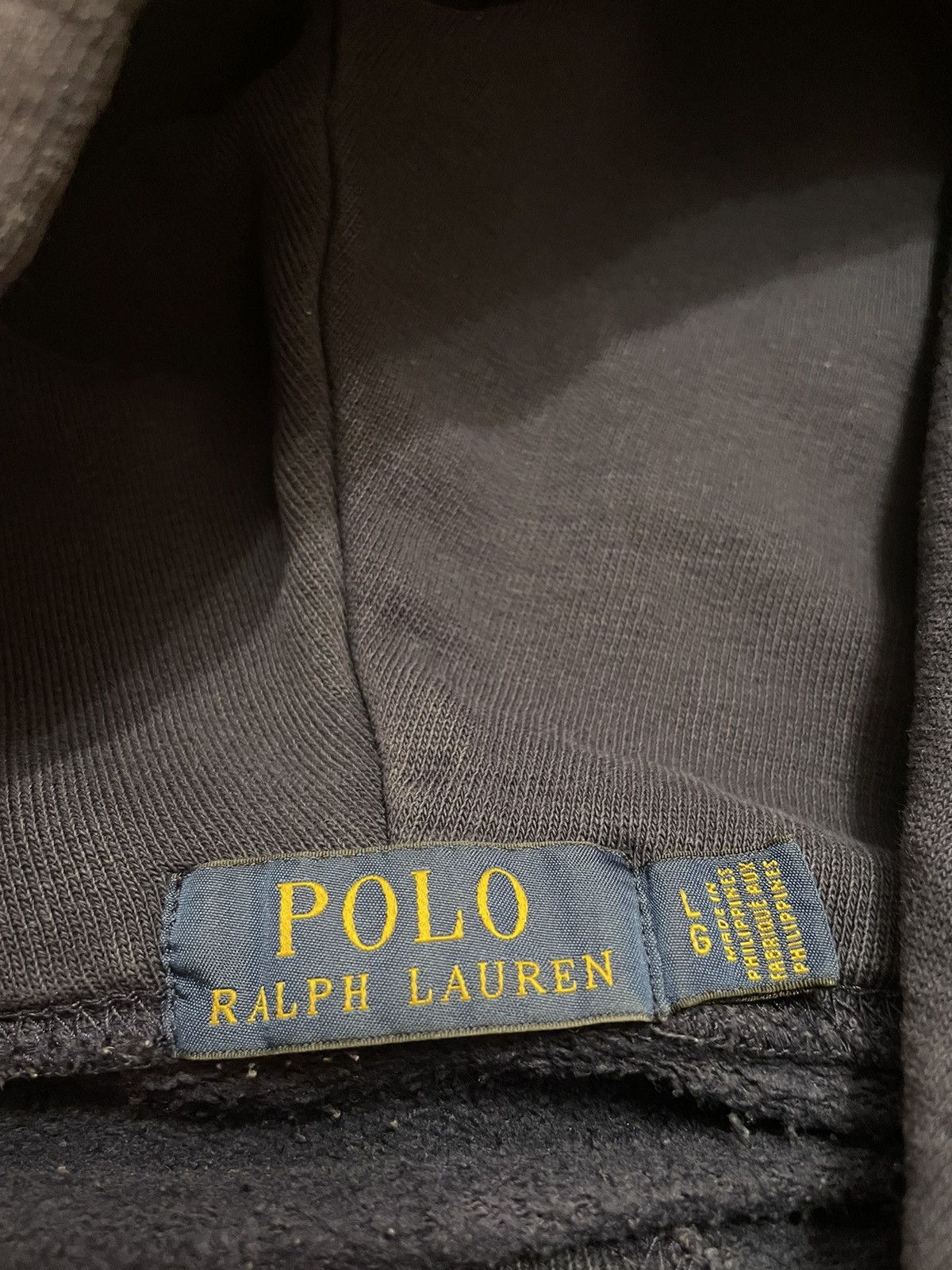 Polo Ralph Lauren Vintage Polo Ralph Lauren Big Logo Hoodie Size US L / EU 52-54 / 3 - 13 Thumbnail