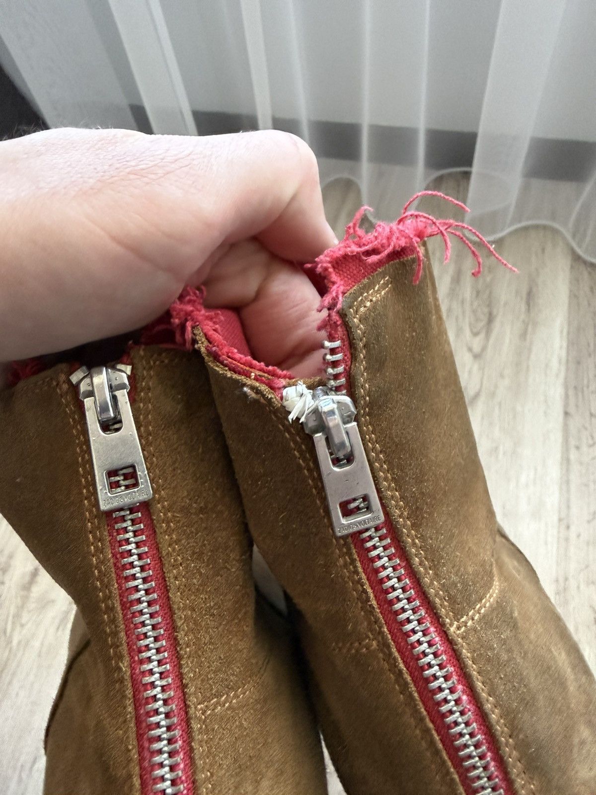 Zadig & Voltaire Zadig & Voltaire Suede Ankle Boots Brown EU 44 / US 11 Size US 11 / EU 44 - 12 Thumbnail