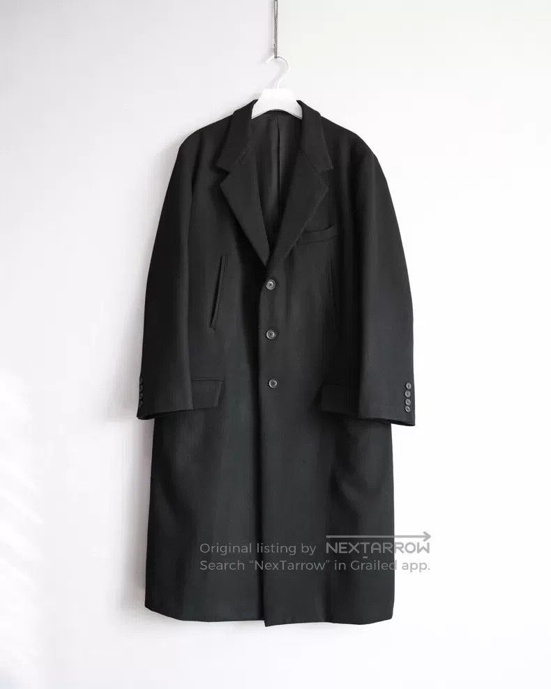 Yohji Yamamoto Yohji Yamamoto 23AW Flannel Doctor Coat| Size US S / EU 44-46 / 1 - 1 Thumbnail