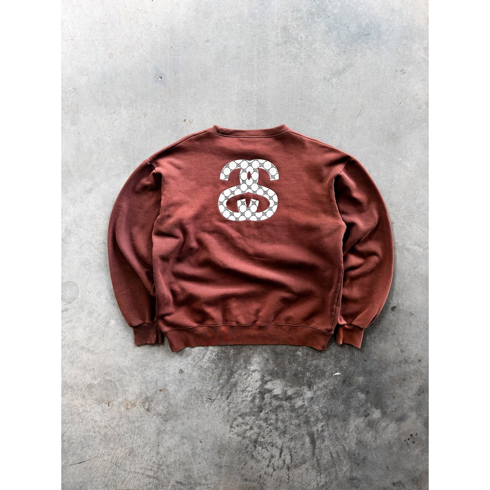 Vintage Rare 1990s Monogram Stucci Crewneck Size XL Size XL / US 12-14 / IT 48-50 - 3 Thumbnail
