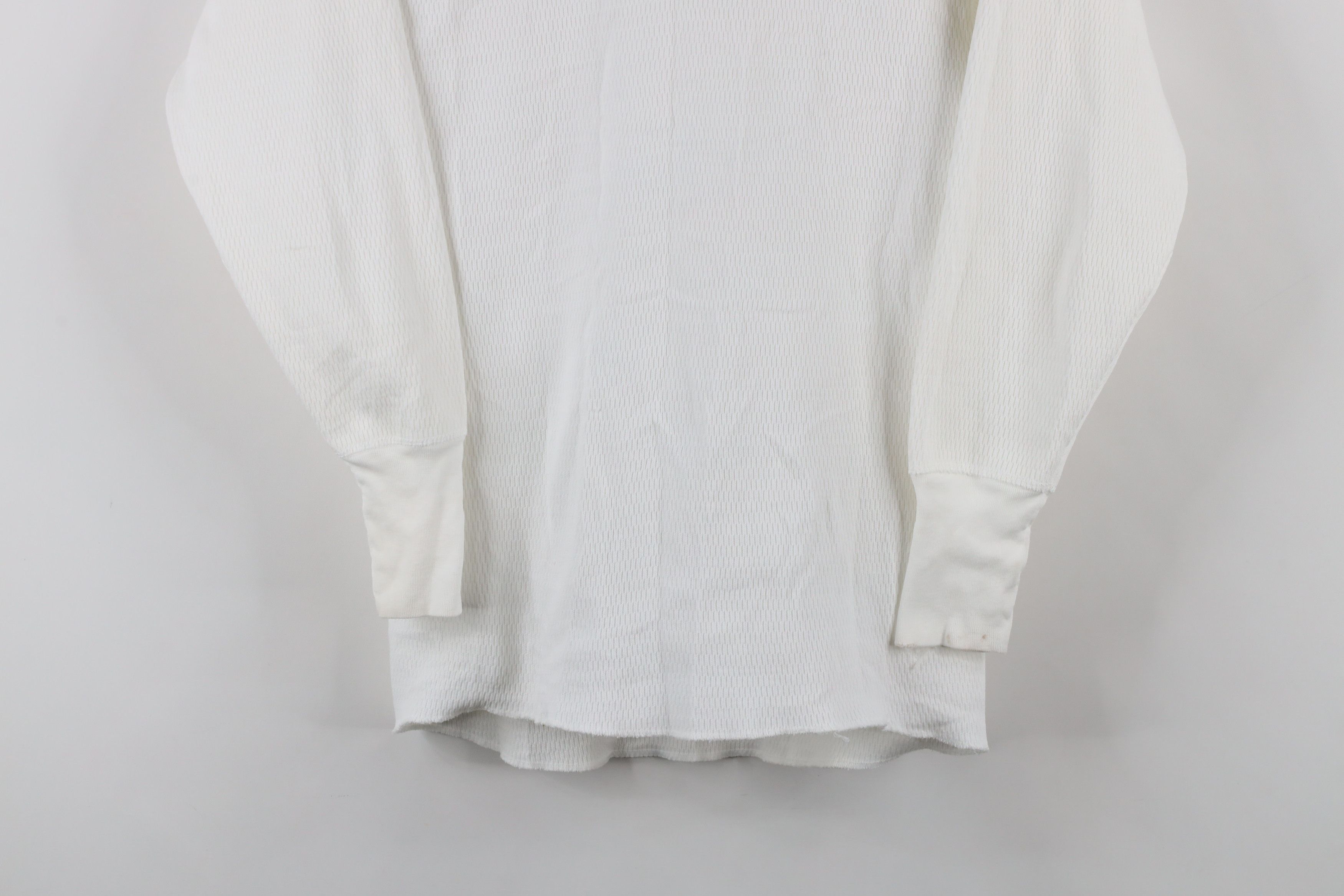 Vintage Vintage 70s Streetwear Waffle Knit Long Sleeve T-Shirt USA Size US M / EU 48-50 / 2 - 3 Thumbnail