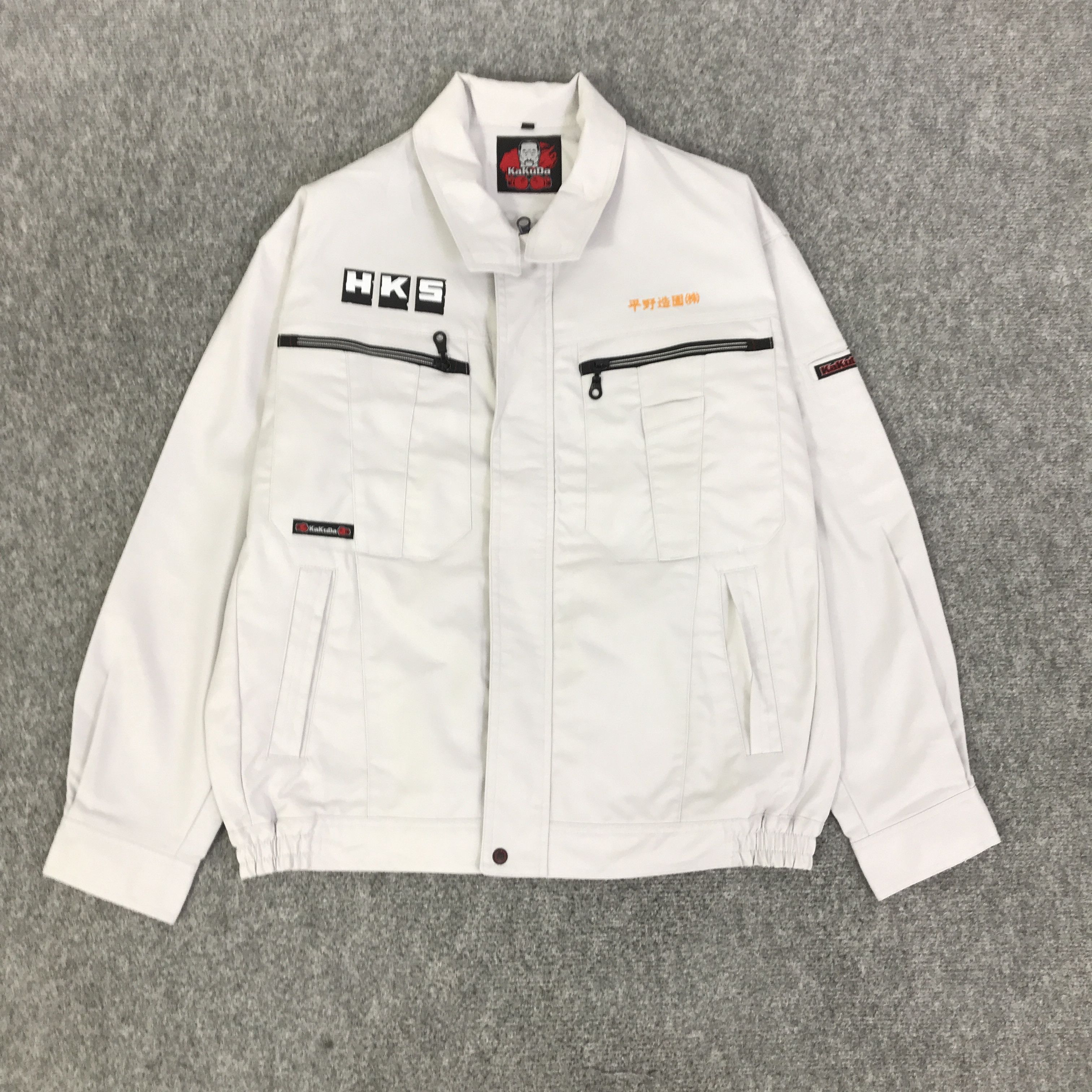 Japanese Brand HKS RACING MOTORSPORT UNIFORM CUSTOM JACKET K80B16 Size US L / EU 52-54 / 3 - 2 Thumbnail