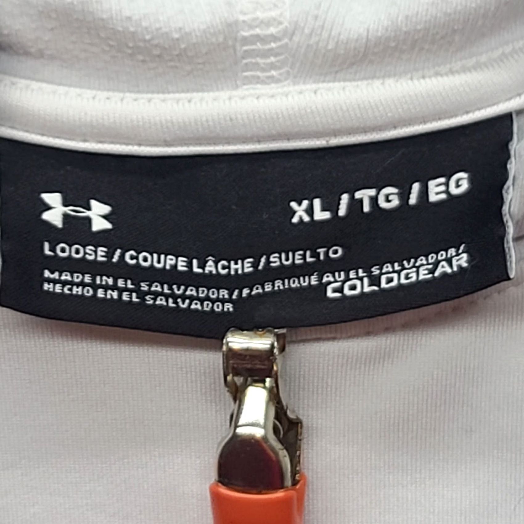 Under Armour Under Armour Sweatshirt Hoddie Womens XL White Pullover Coldgear Logo Knit Long Sleeve Activewear Casual Outdoor Size XL / US 12-14 / IT 48-50 - 2 Thumbnail