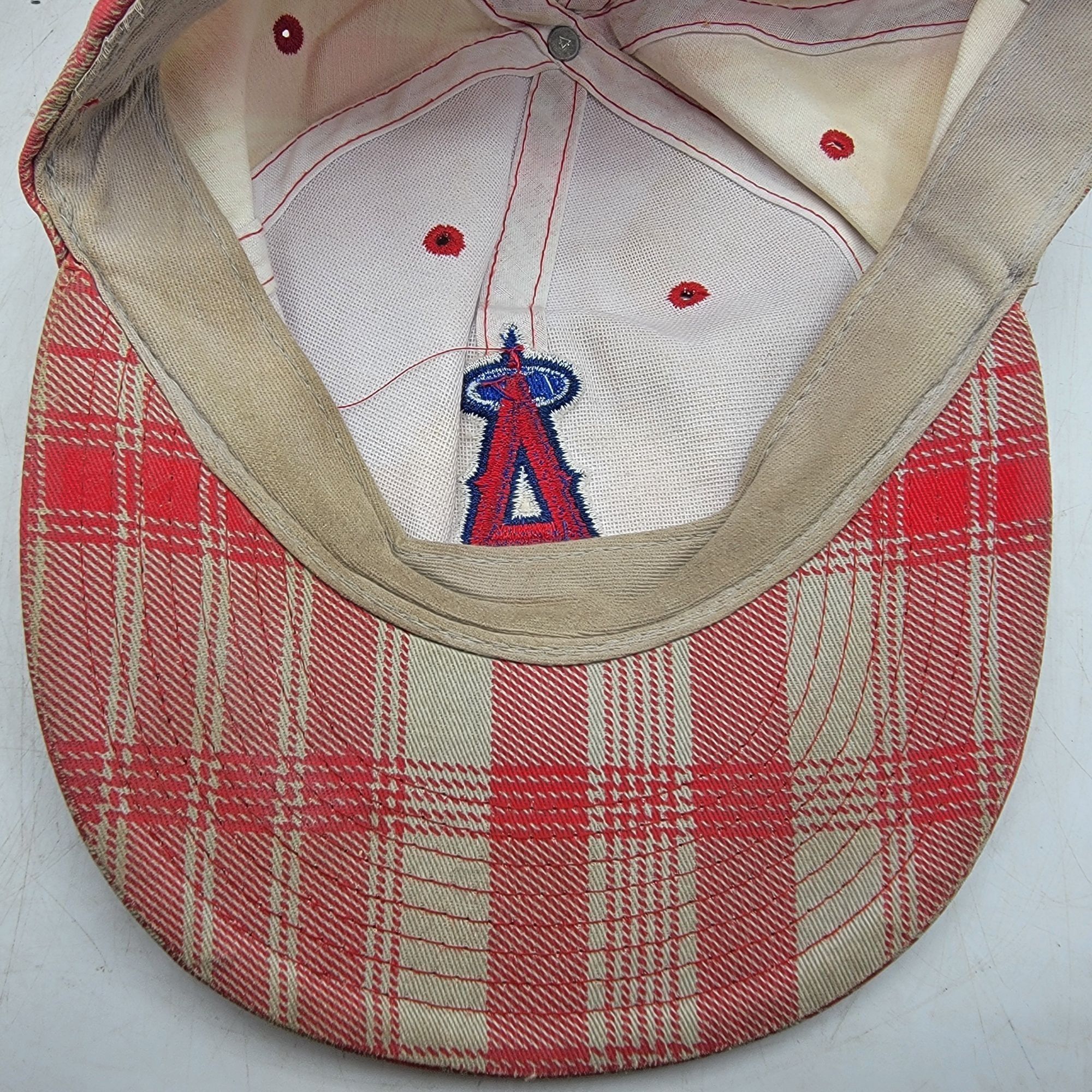 Other Los Angeles Angels 50th Anniversary Plaid Baseball Hat Cap C Size ONE SIZE - 8 Thumbnail