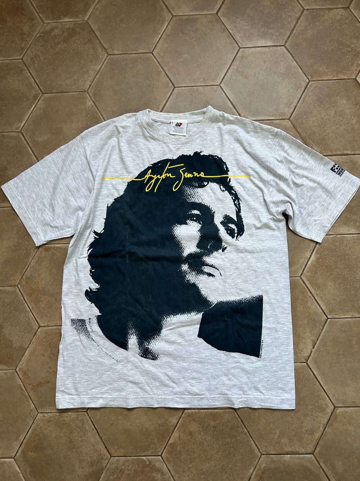 Vintage Ayrton Senna F1 T-shirt