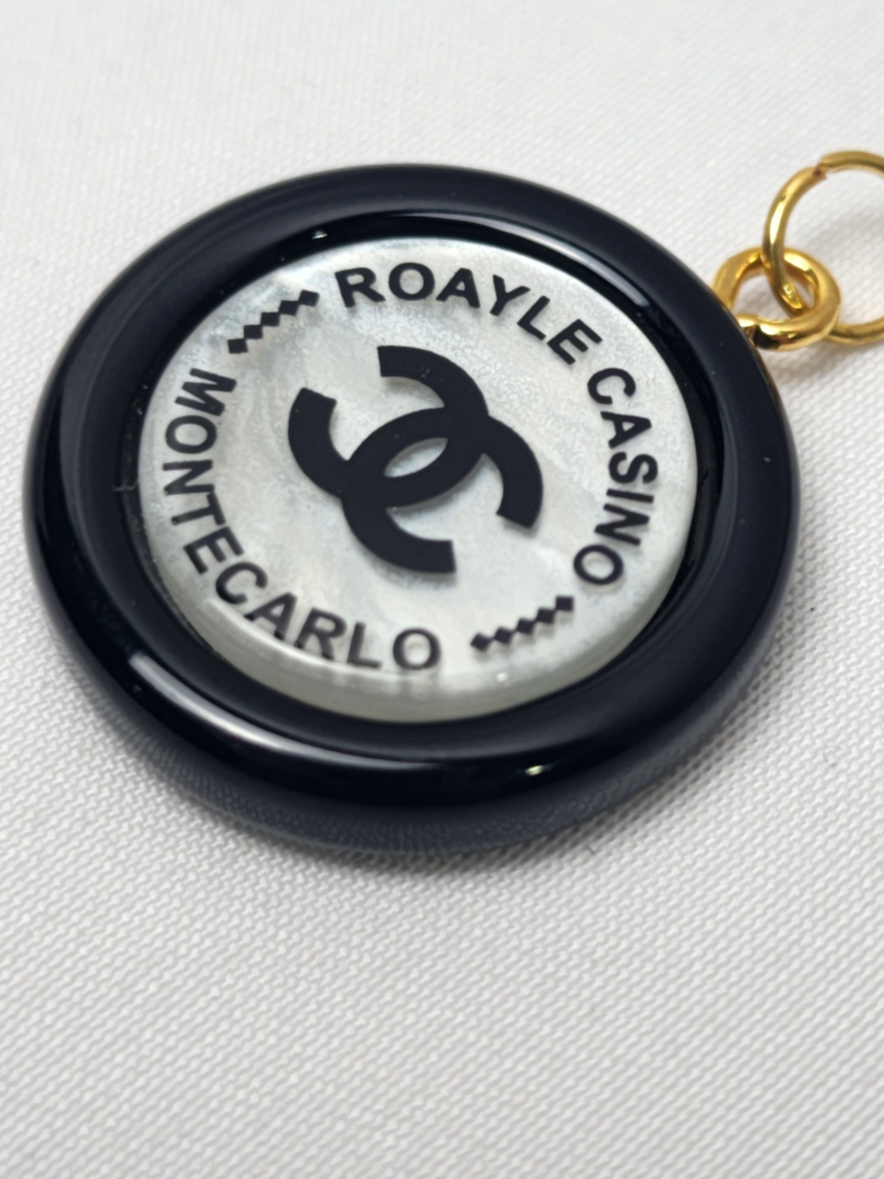 Chanel Chanel Monte Carlo Roayle Casino Black Pearl Gold necklace Size ONE SIZE - 8 Thumbnail