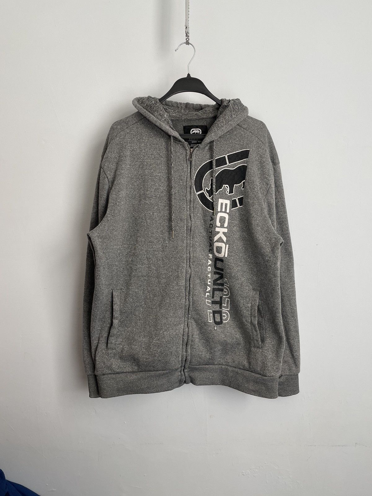 Ecko Unltd. Vintage Y2K Ecko UNLTD Zip Hoodie If Six Was Nine Style Size US XL / EU 56 / 4 - 1 Thumbnail