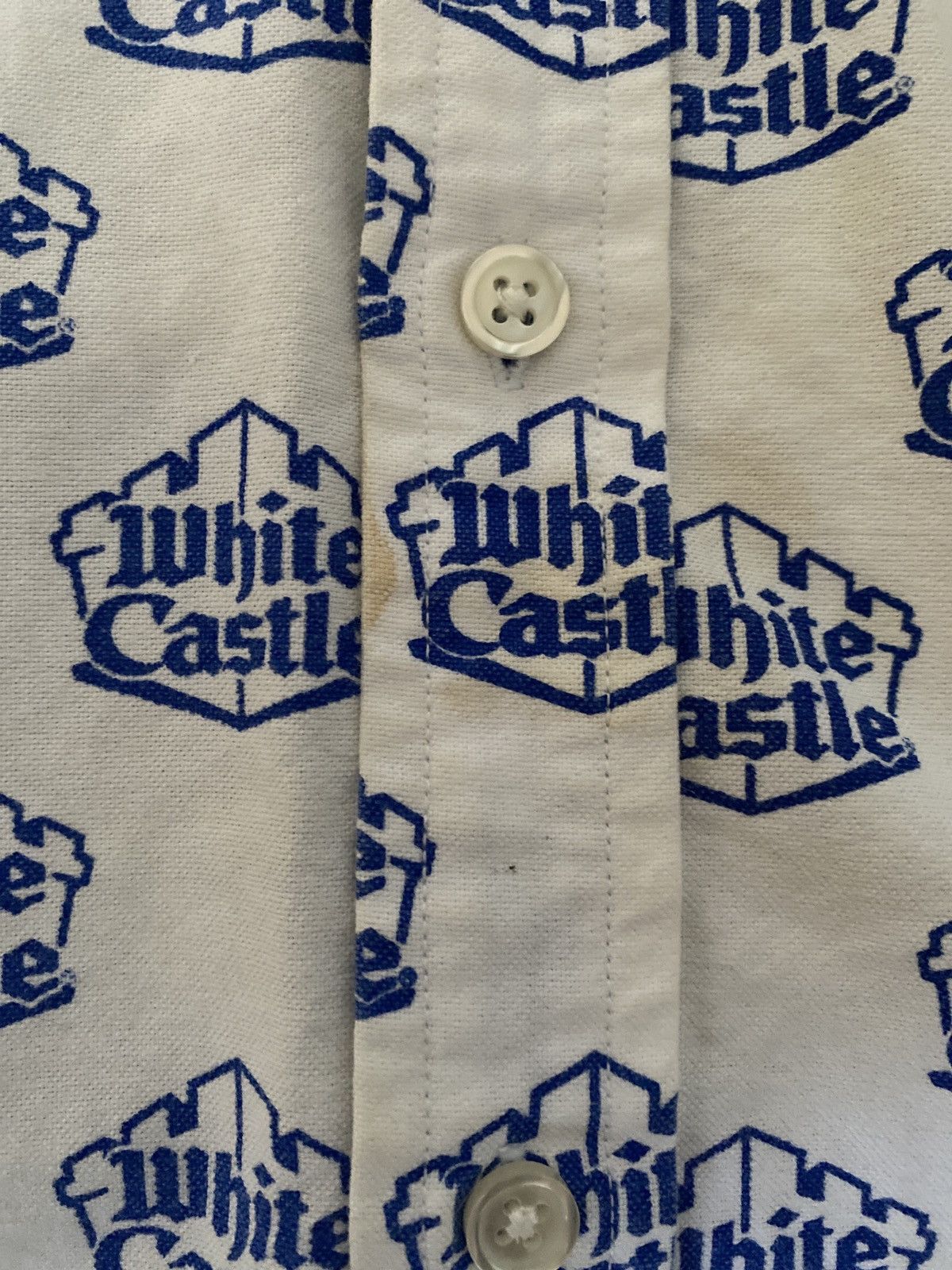 Supreme Supreme white castle Oxford shirt Medium Size US M / EU 48-50 / 2 - 5 Thumbnail