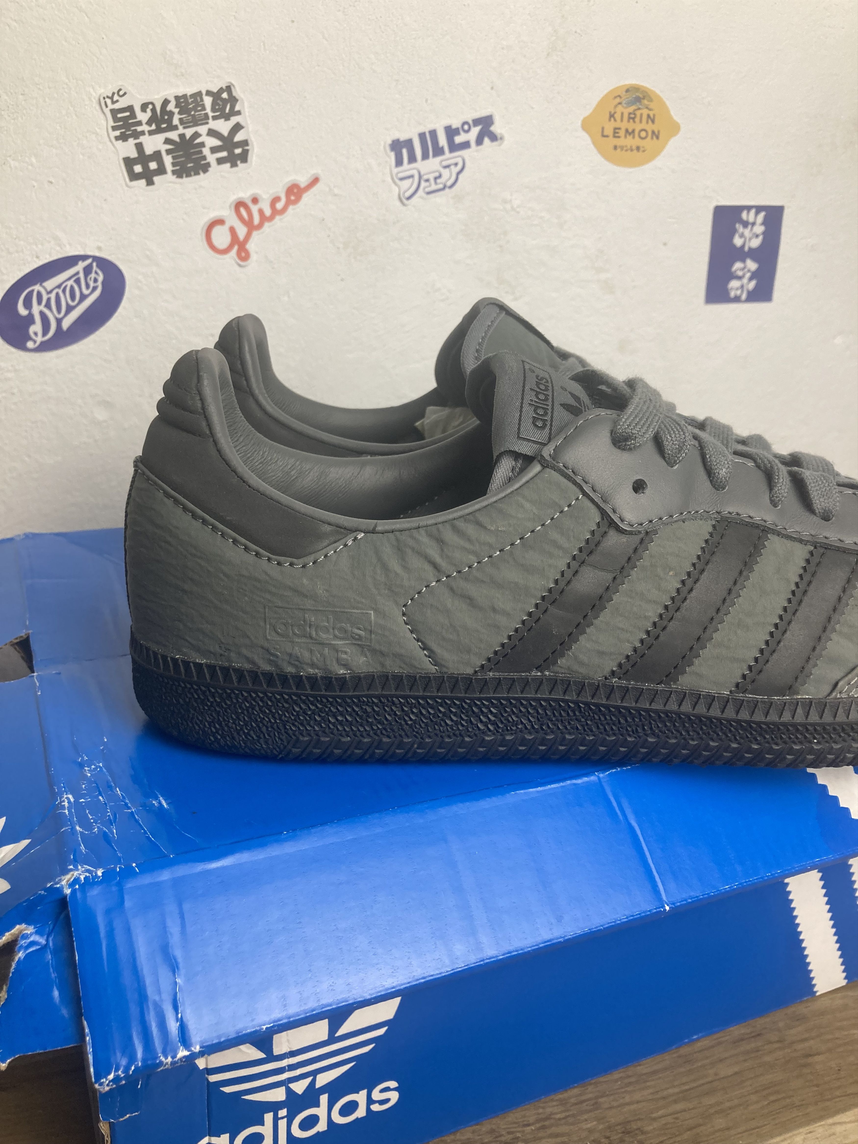 Adidas IH9993 adidas Originals Samba OG Grey Five Core Black US8.5 Size US 8.5 / EU 41-42 - 9 Thumbnail