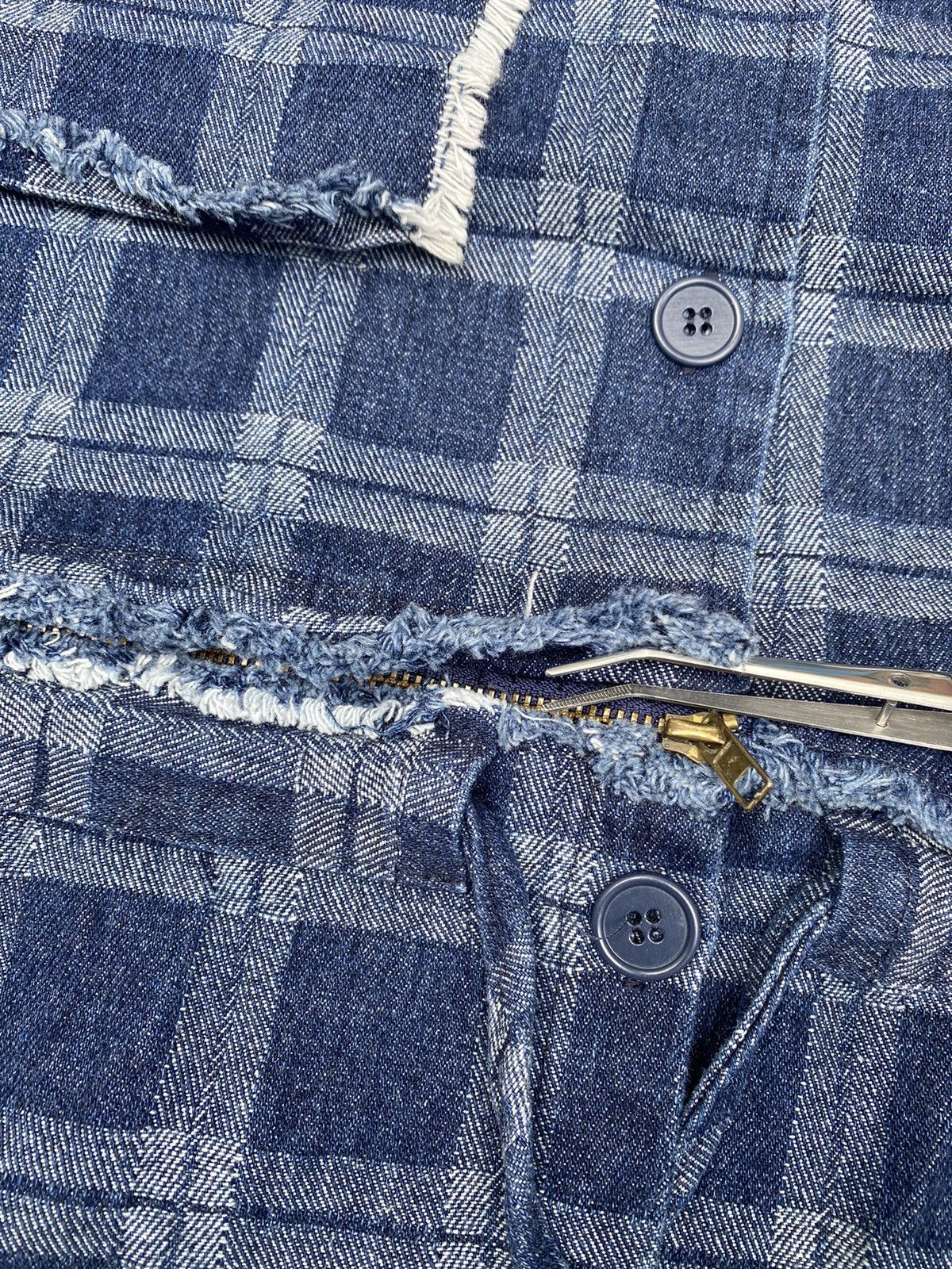 Japanese Brand Birthwork of Sanity Heart- 2in1- Denim Dress Size M / US 6-8 / IT 42-44 - 8 Thumbnail