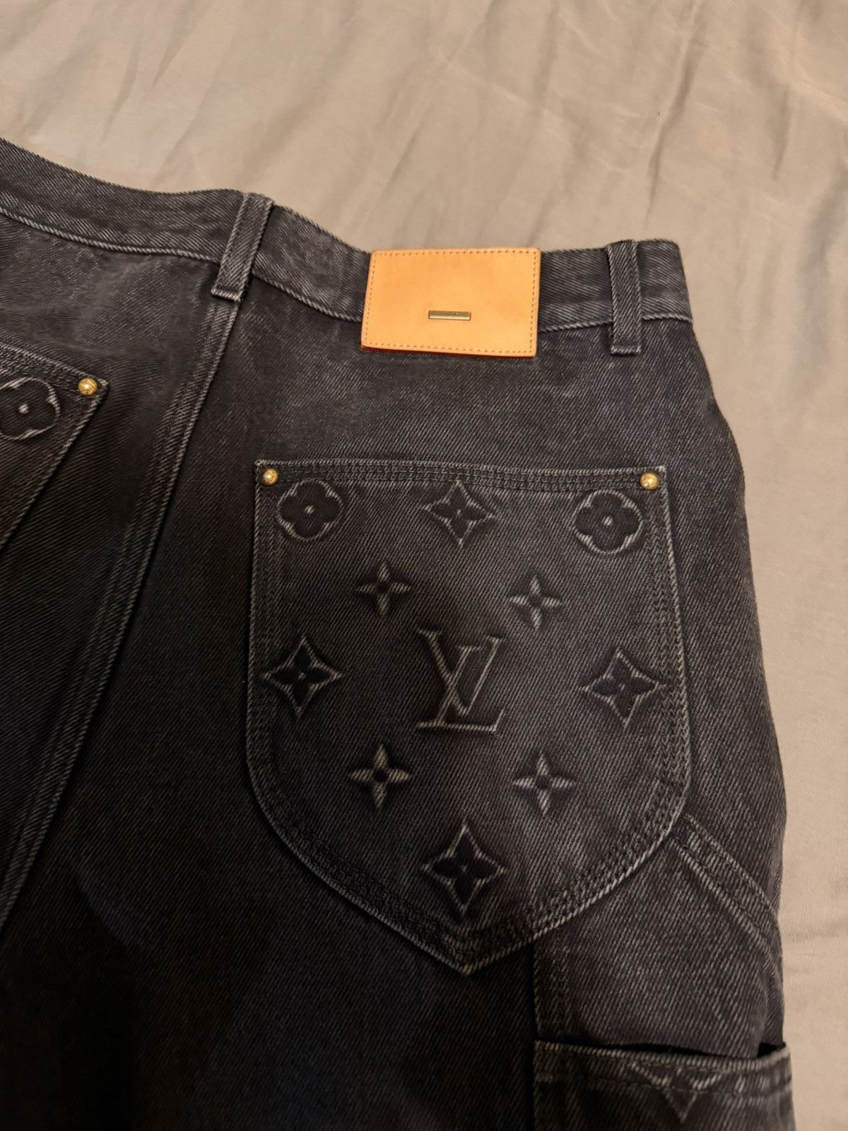 Louis Vuitton Louis Vuitton Double Knee Carpenter Jeans Size US 30 / EU 46 - 5 Thumbnail