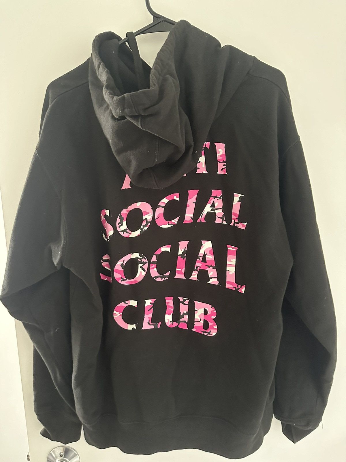 Anti Social Social Club × Undefeated Anti Social Social Club x Undefeated Pink Camo Black Hoodie Size US M / EU 48-50 / 2 - 3 Thumbnail