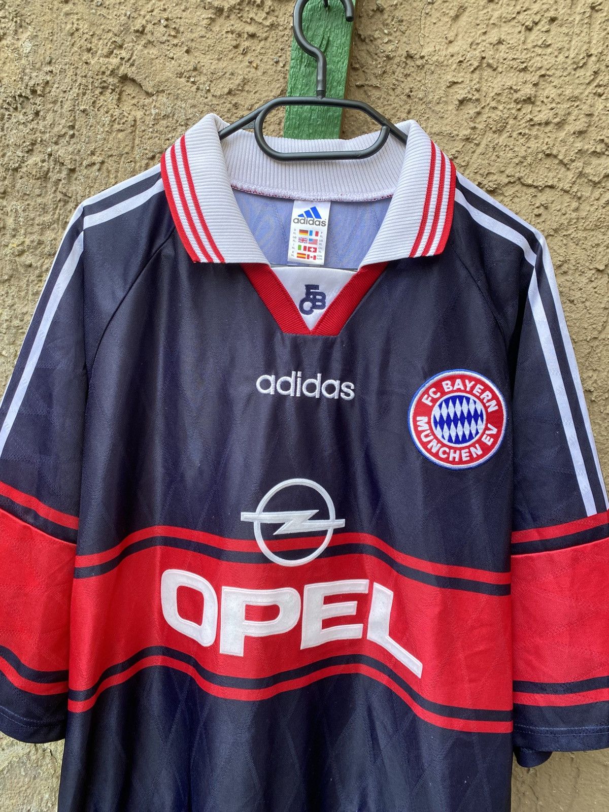 Adidas Vintage Bayern Munich 1997 1998 1999 Soccer Jersey Shirt PSG Size US XL / EU 56 / 4 - 2 Thumbnail