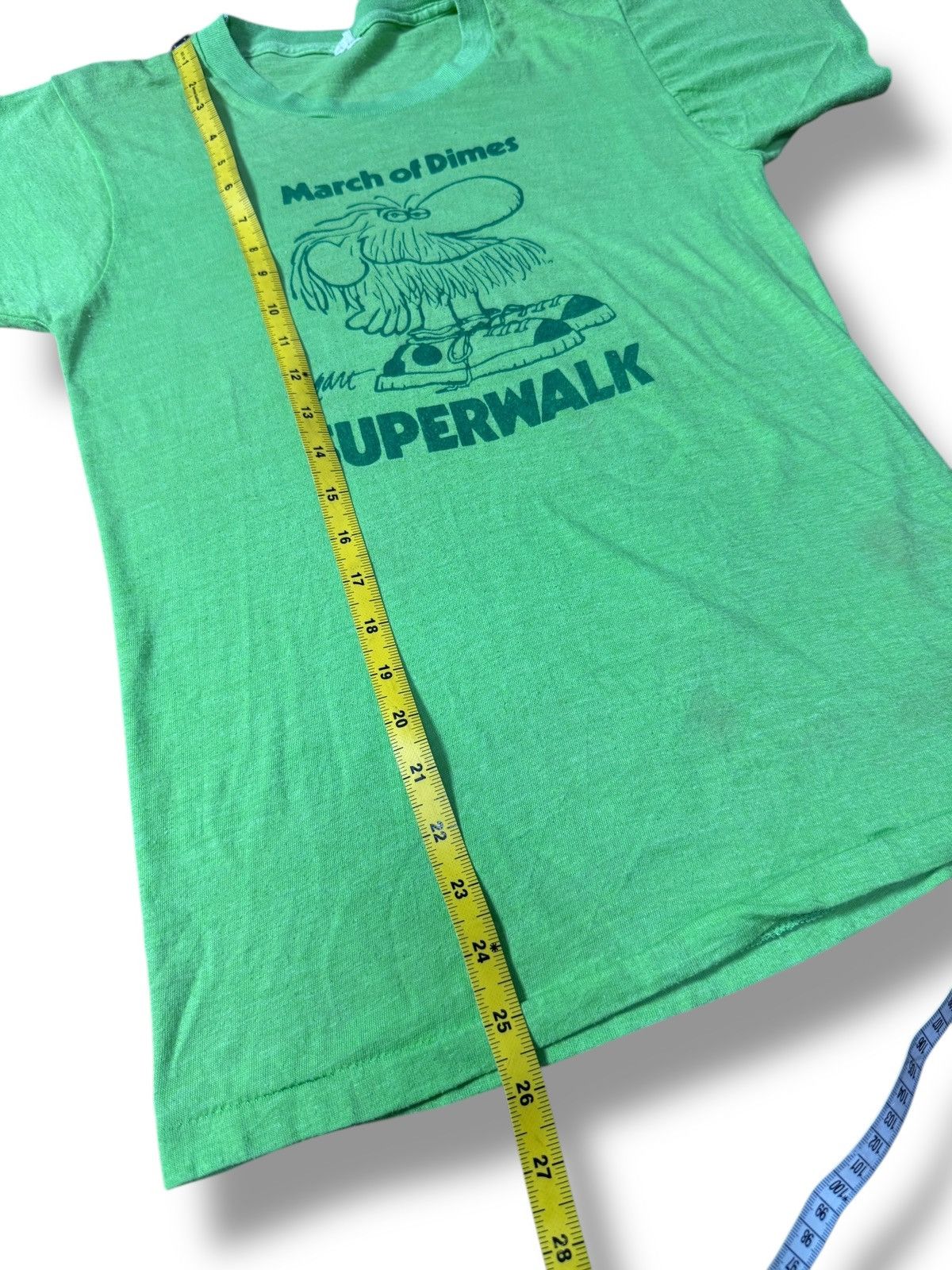 Vintage *RARE* 1970s VINTAGE MARATHON CARTOON JOHNNY HART 70s TEE Size US S / EU 44-46 / 1 - 5 Thumbnail