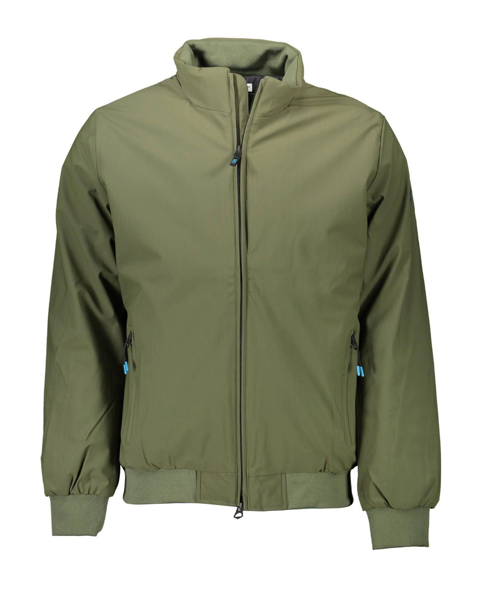 image of U S Polo Assn Long-Sleeved Jacket With Multiple Pockets And Contrasting Details in Green (Size 2XL)