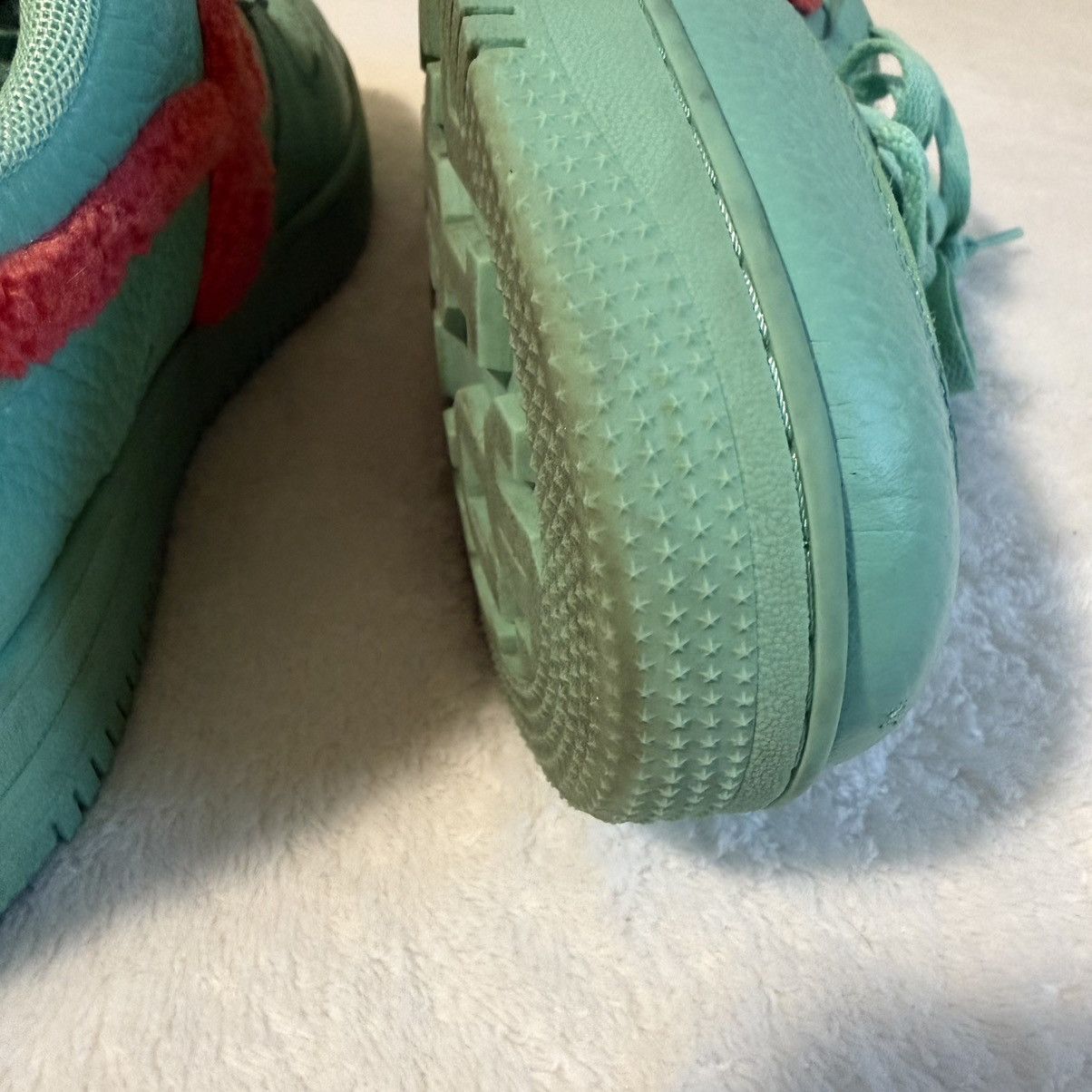 John Geiger John Geiger GF-01 Teal Peach Chenille sneaker Size US 10 / EU 43 - 8 Thumbnail